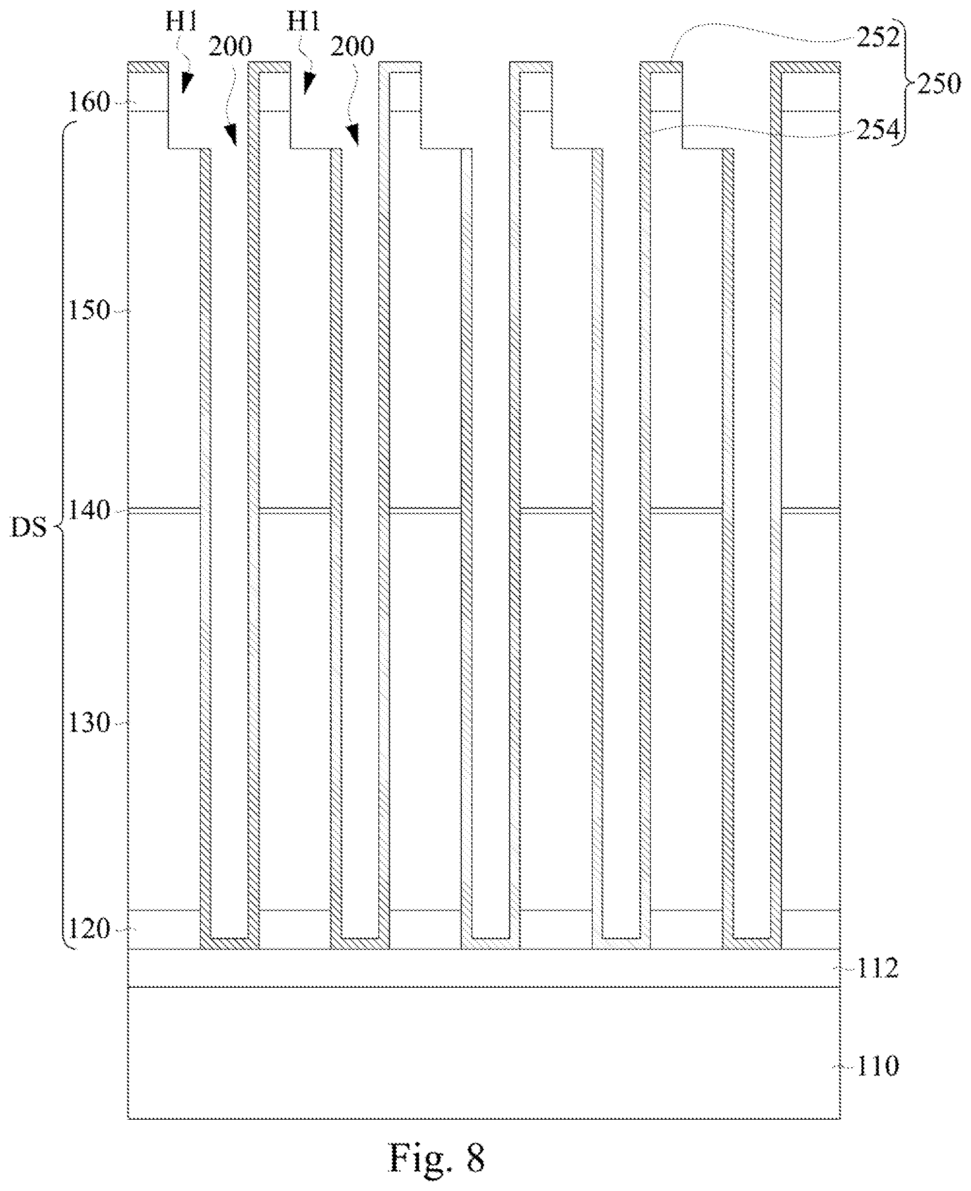 Patent US12309995 Figure 8 – Method of forming semiconductor structure