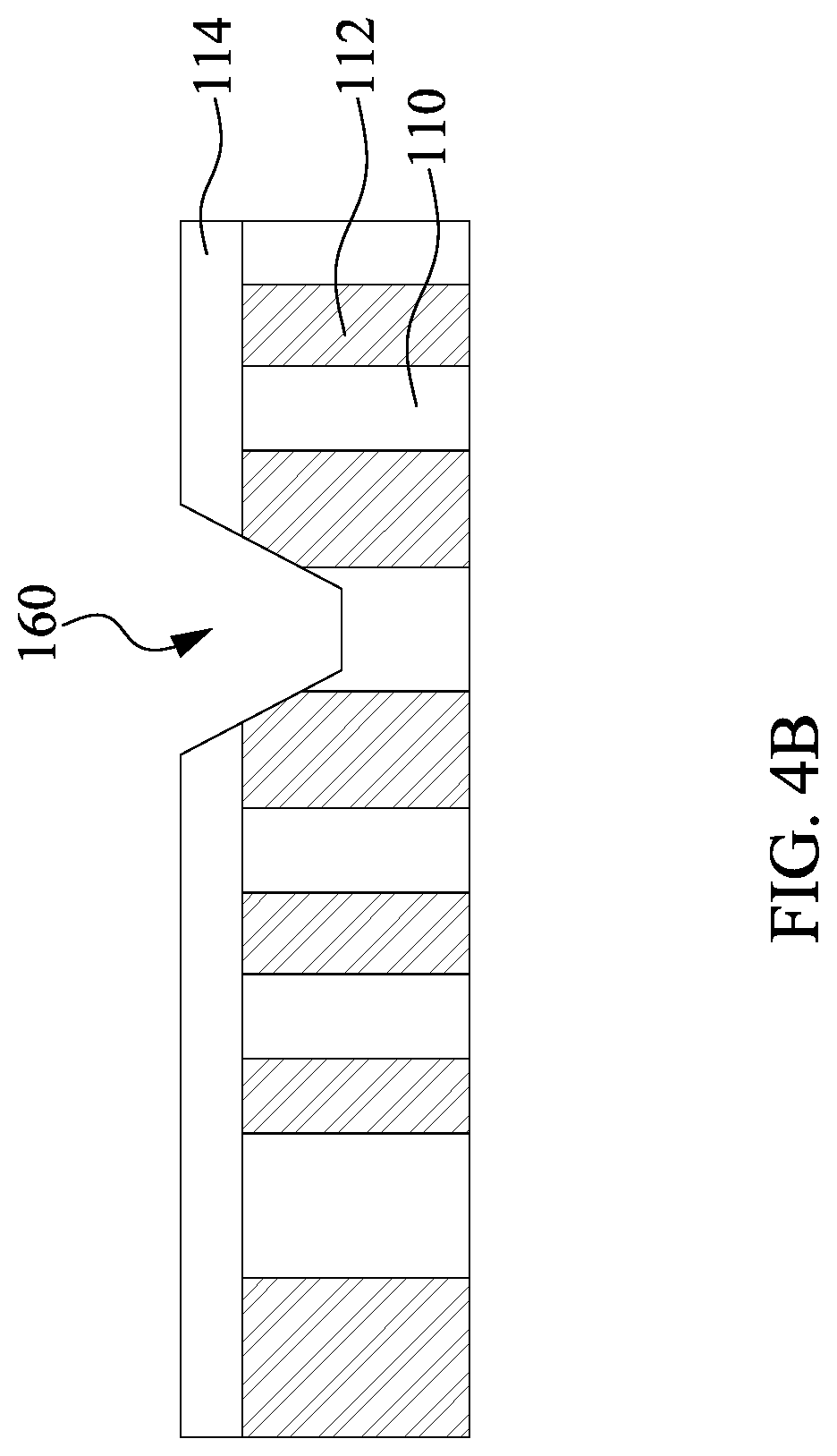 Patent US12309996 Figure 7 – Semiconductor device with etched landing pad surface