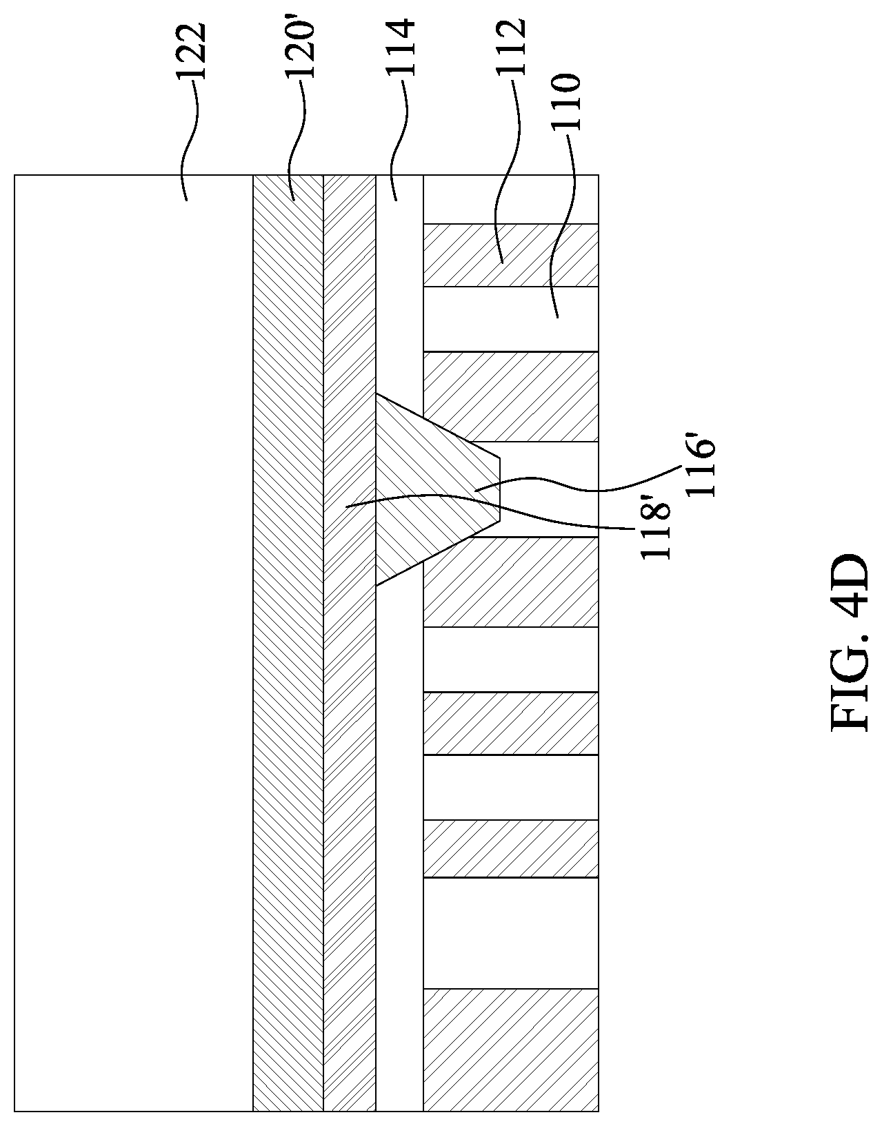 Patent US12309996 Figure 9 – Semiconductor device with etched landing pad surface