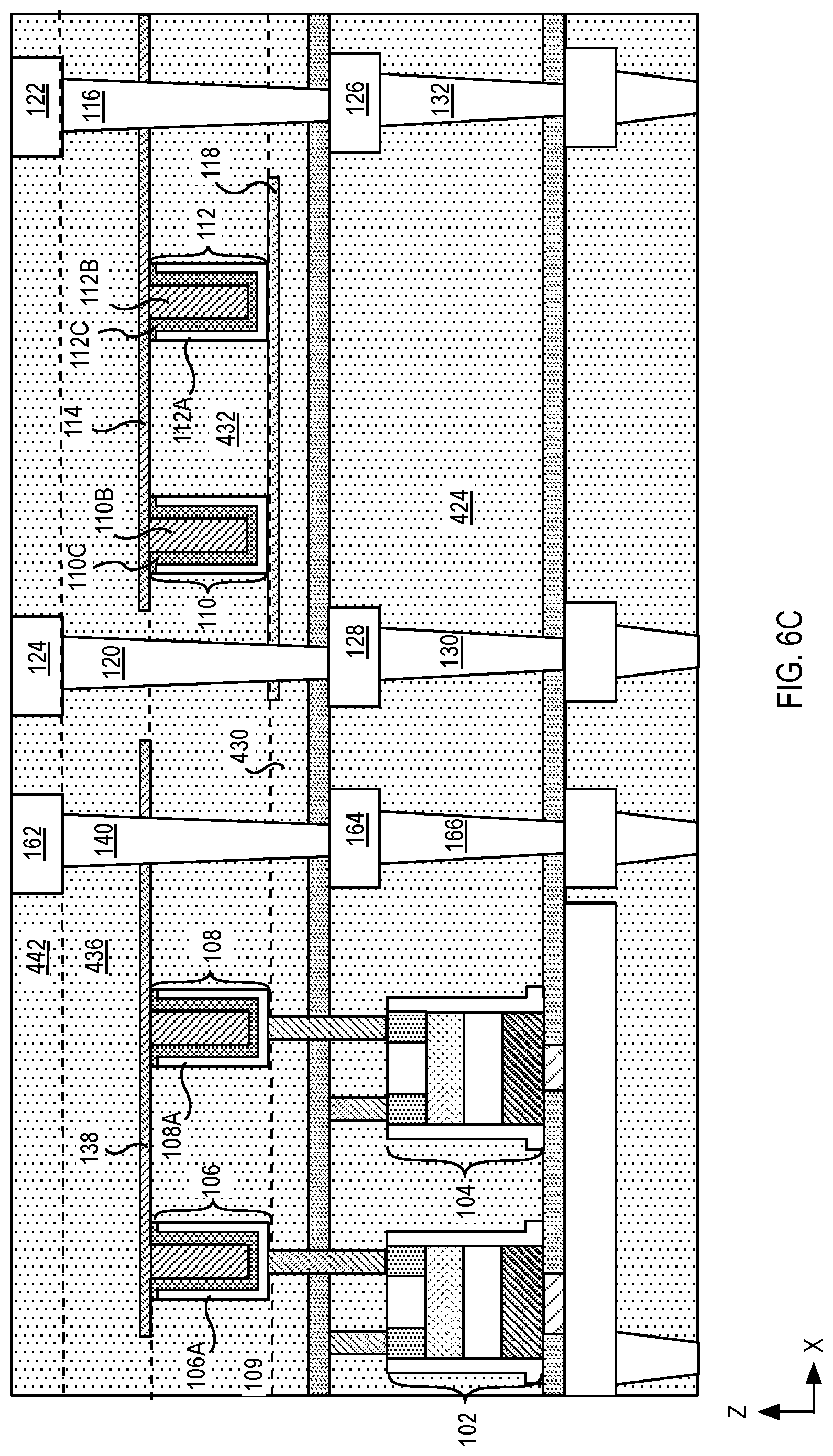 Patent US12310001 Figure 15 – Decoupling capacitors and methods of fabrication