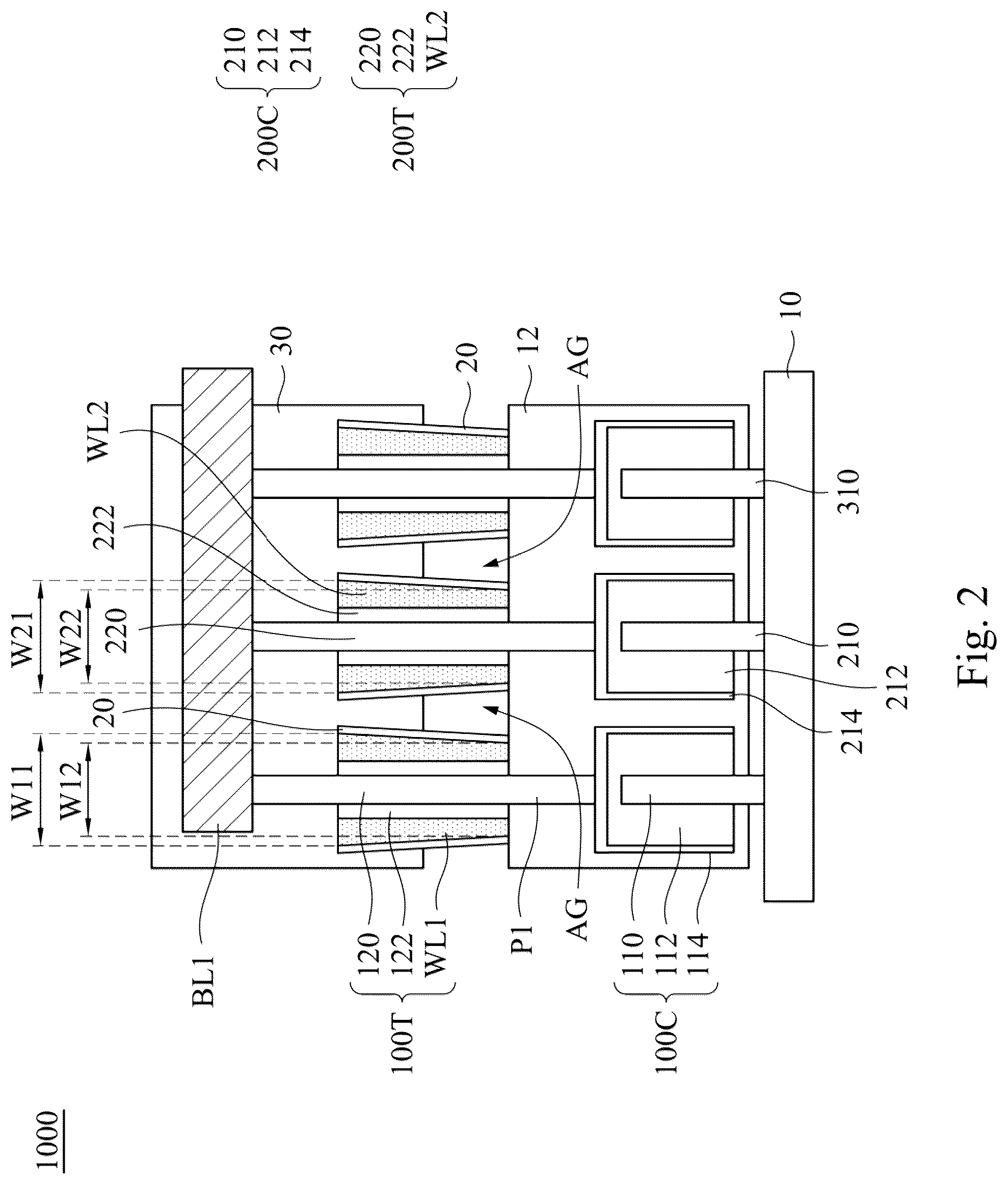 Patent US12310002 Figure 2 – Semiconductor device