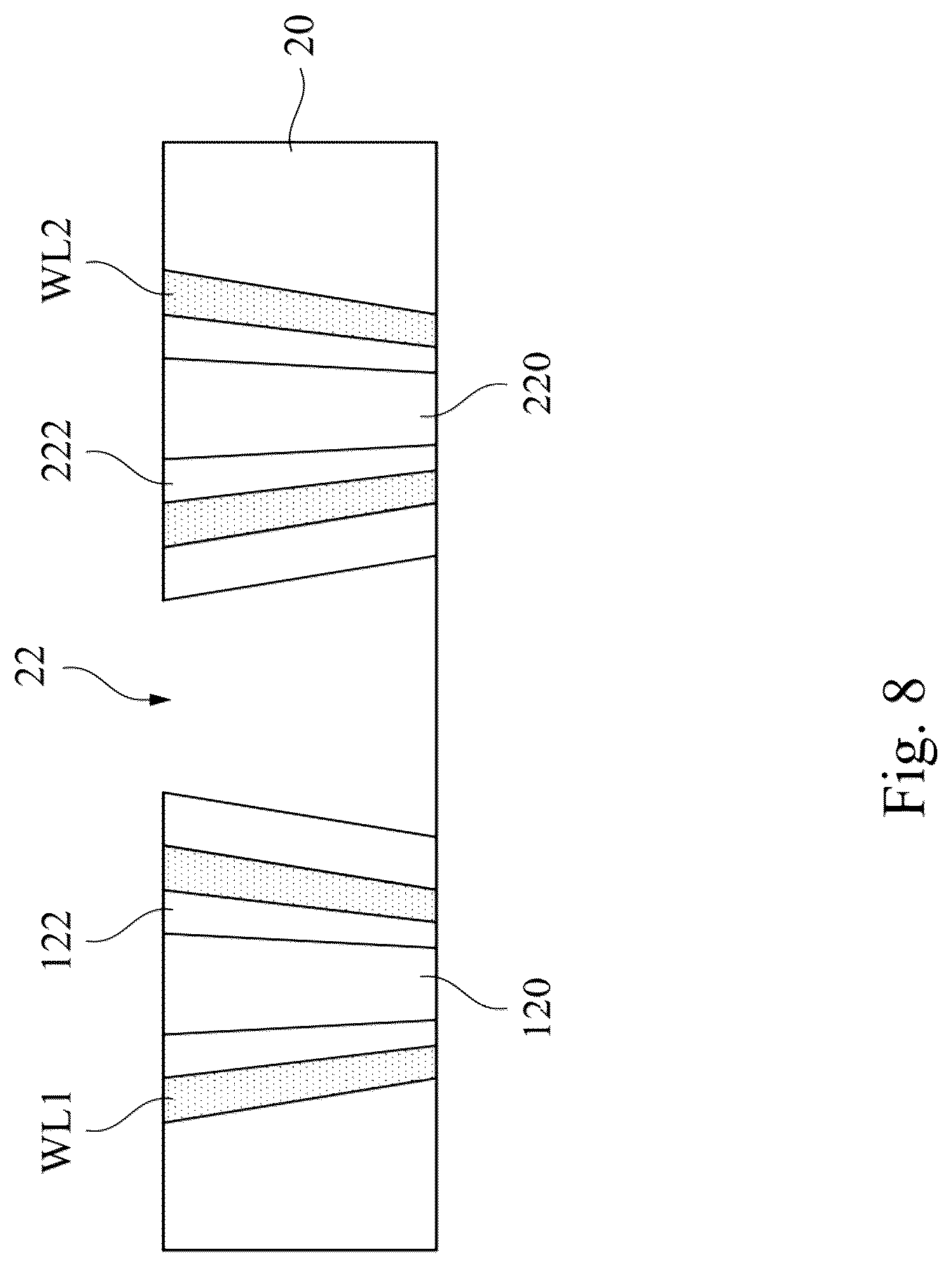 Patent US12310002 Figure 8 – Semiconductor device