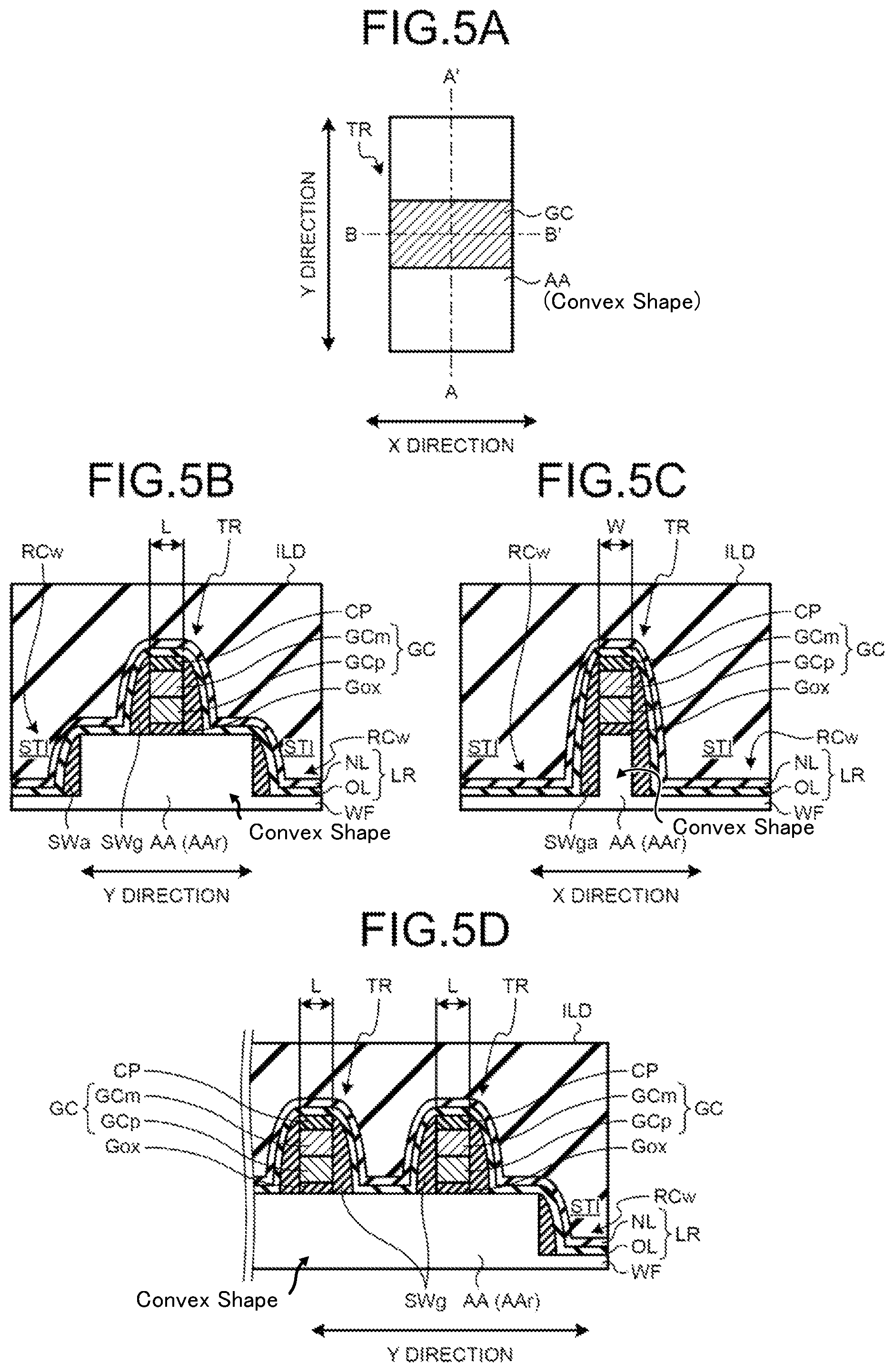 Patent US12310006 Figure 5 – Semiconductor device, semiconductor storage device, and method of manufacturing semiconductor device