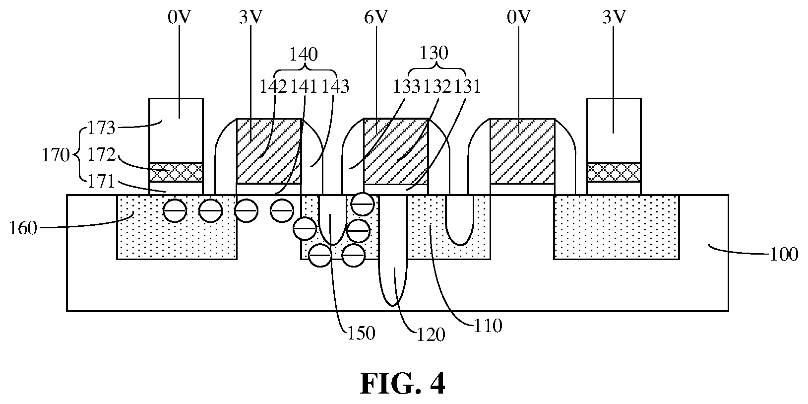 Patent US12310008 Figure 4 – Semiconductor structure and method for manufacturing same