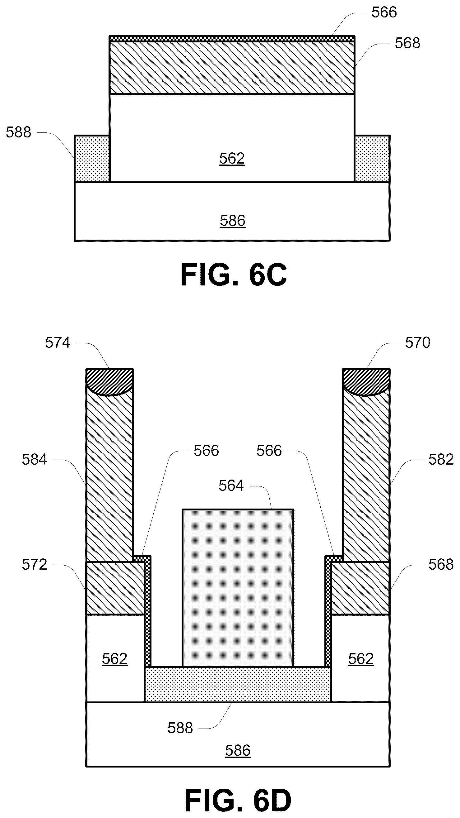 Patent US12310010 Figure 10 – Transistors with raised extension regions and semiconductor fins
