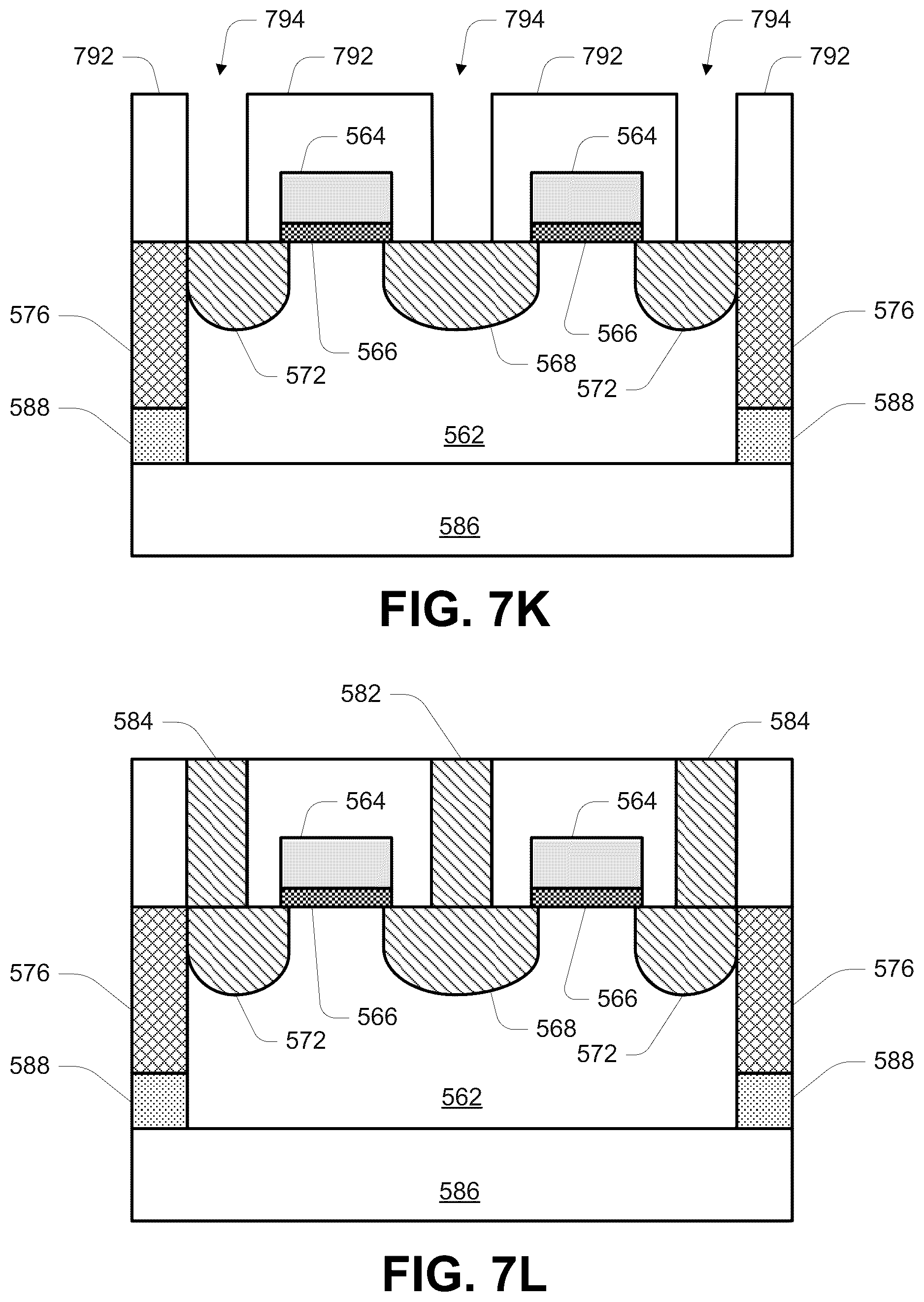 Patent US12310010 Figure 17 – Transistors with raised extension regions and semiconductor fins