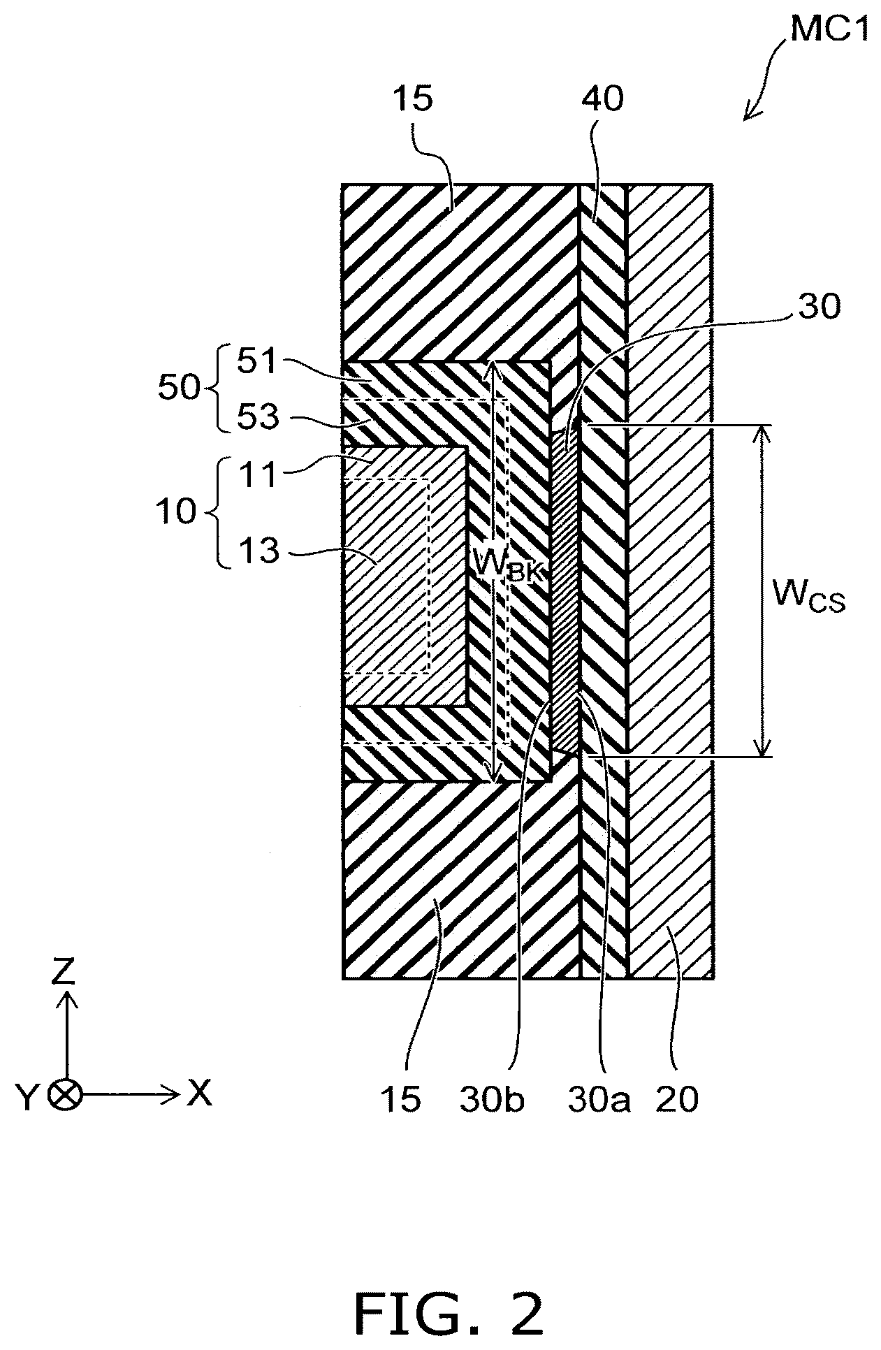 Patent US12310013 Figure 2 – Non-volatile memory device