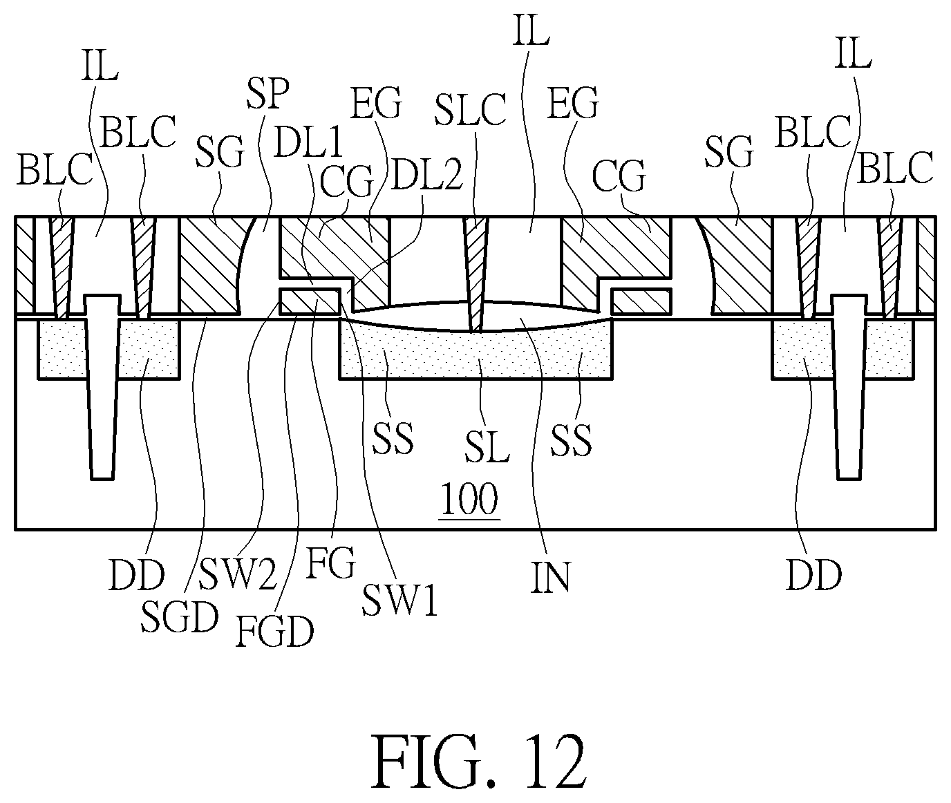 Patent US12310015 Figure 7 – Semiconductor memory device