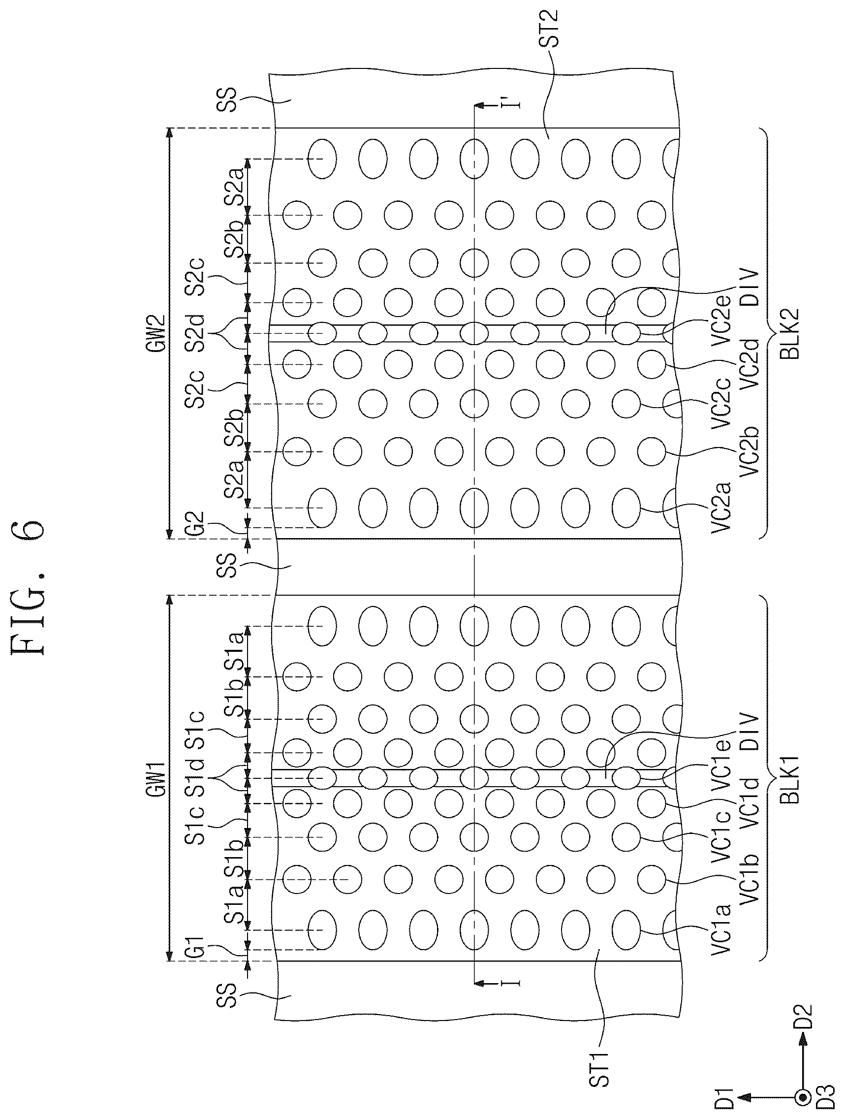 Patent US12310016 Figure 6 – Semiconductor device and electronic system including the same