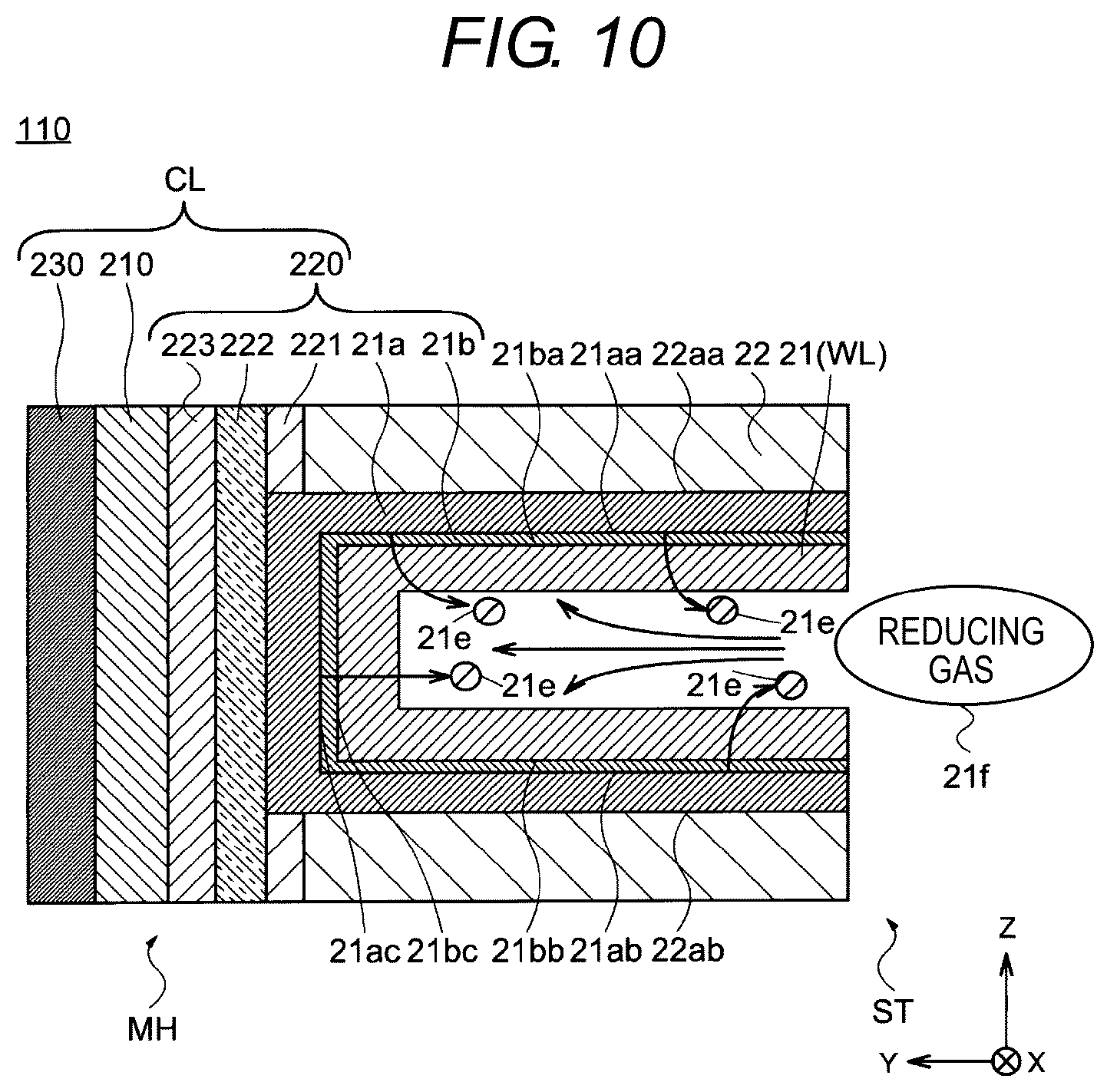 Patent US12310017 Figure 10 – Semiconductor device and method for manufacturing semiconductor device