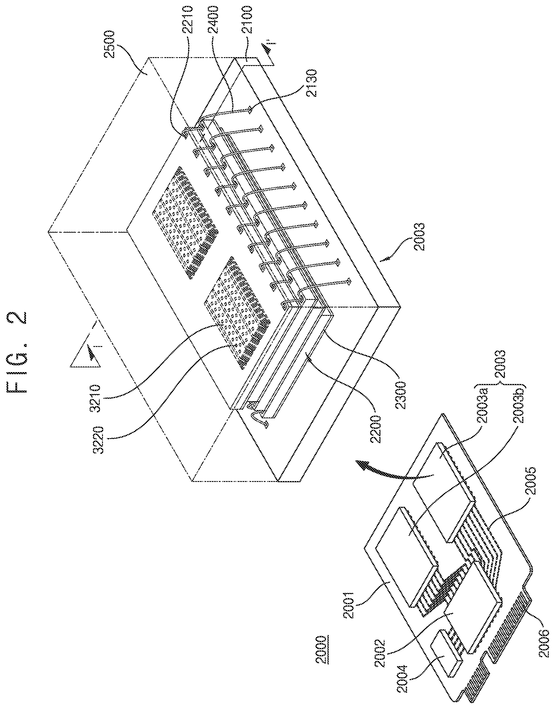 Patent US12310019 Figure 2 – Semiconductor device including dam structure having air gap and electronic system including the same