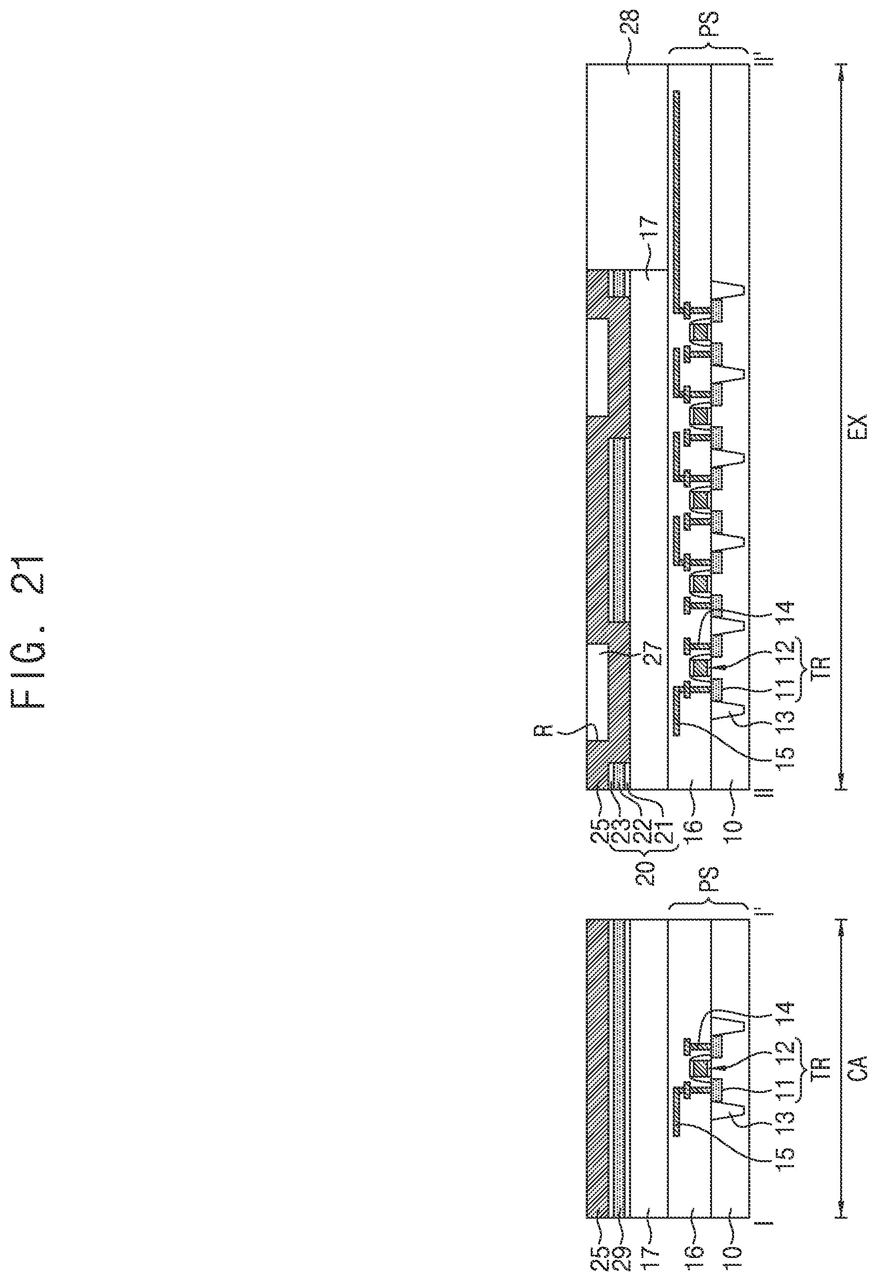 Patent US12310019 Figure 17 – Semiconductor device including dam structure having air gap and electronic system including the same