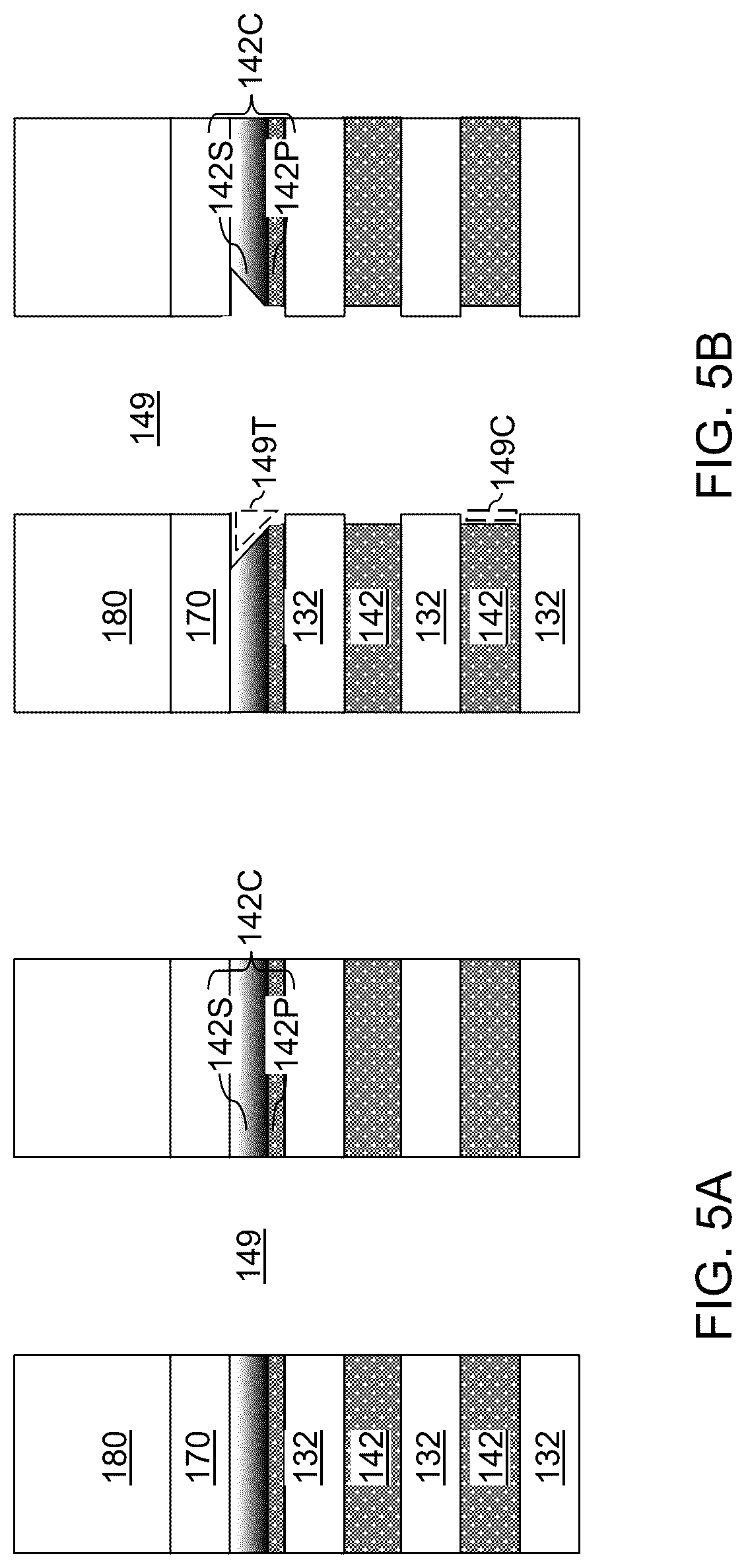 Patent US12310020 Figure 8 – Three-dimensional memory device including a dummy word line with tapered corner and method of making the same