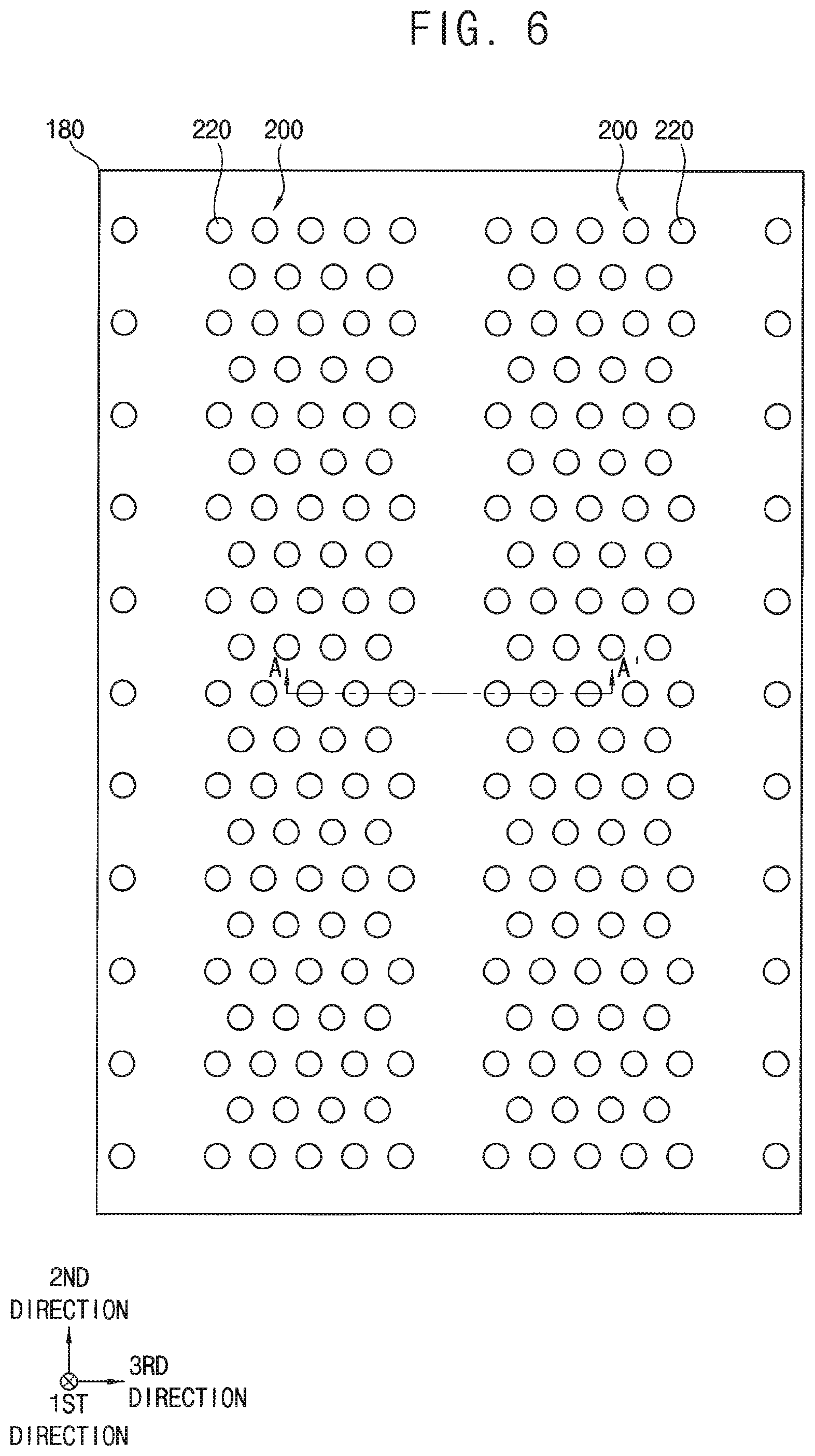 Patent US12310021 Figure 7 – Vertical memory device with multiple support layers