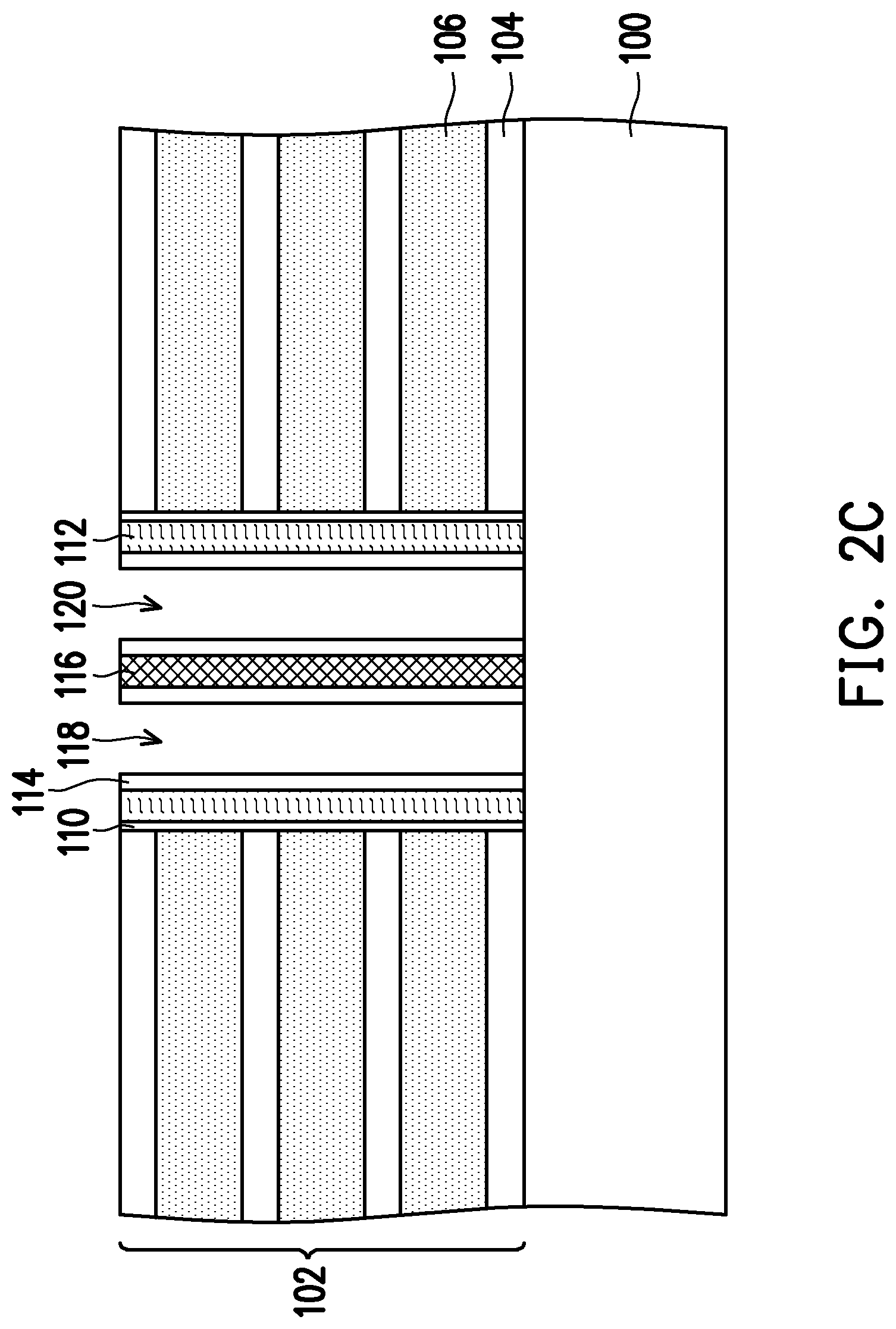 Patent US12310023 Figure 8 – 3D semiconductor device and array layout with isolated conductive pillars