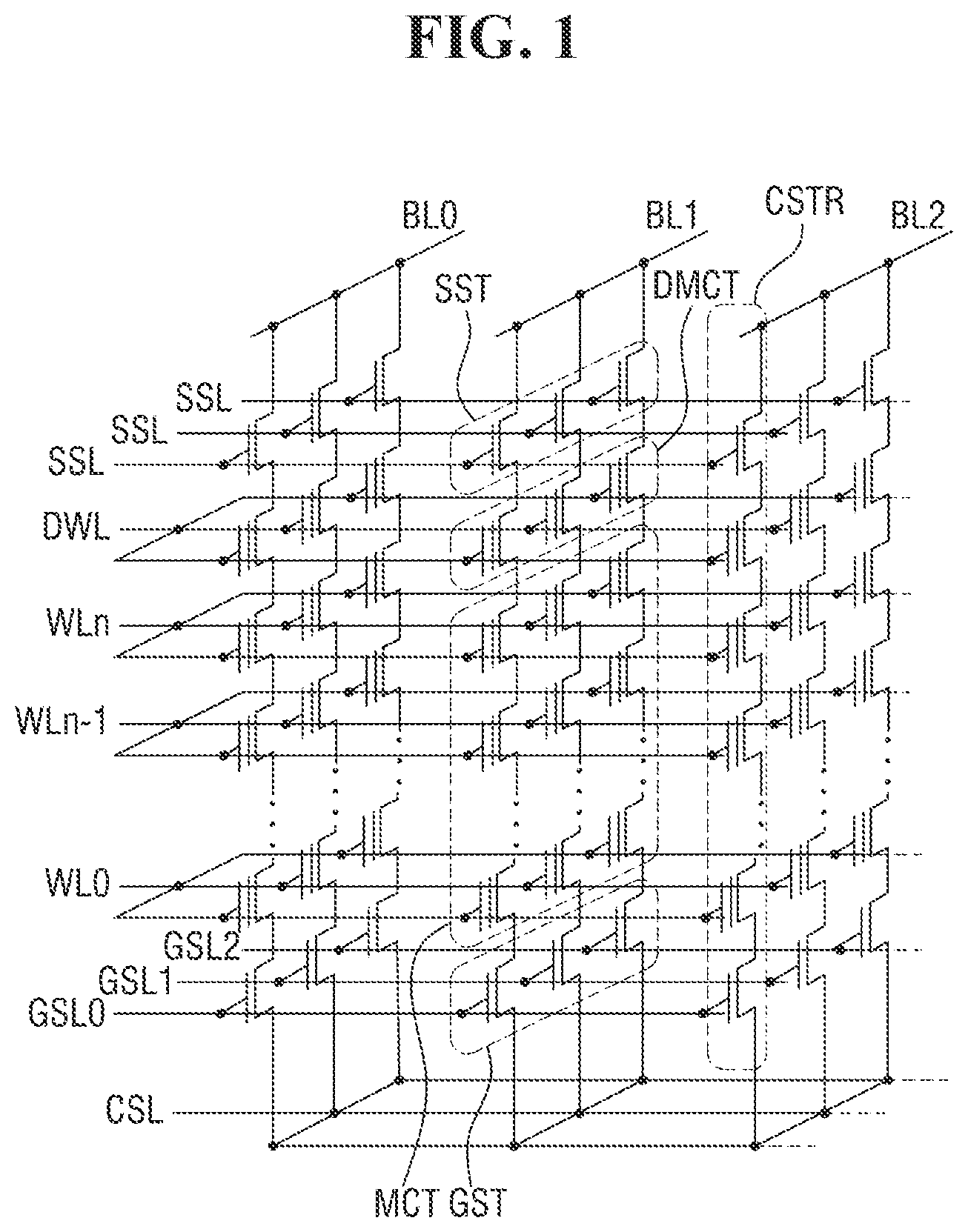 Patent US12310026 Figure 1 – Semiconductor memory device and method of fabricating the same