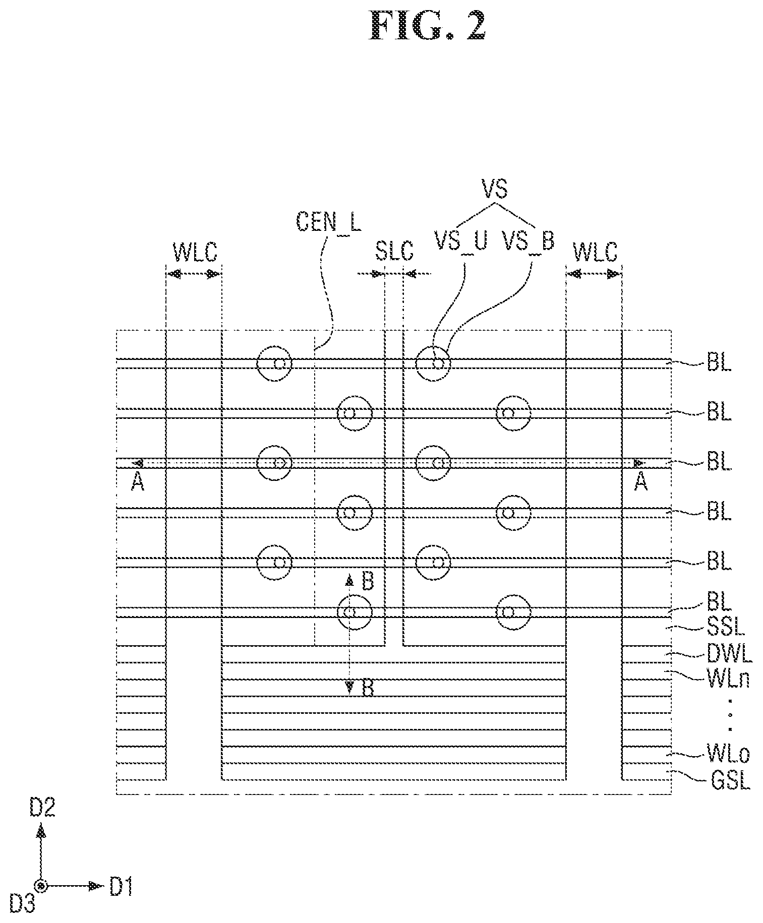 Patent US12310026 Figure 2 – Semiconductor memory device and method of fabricating the same