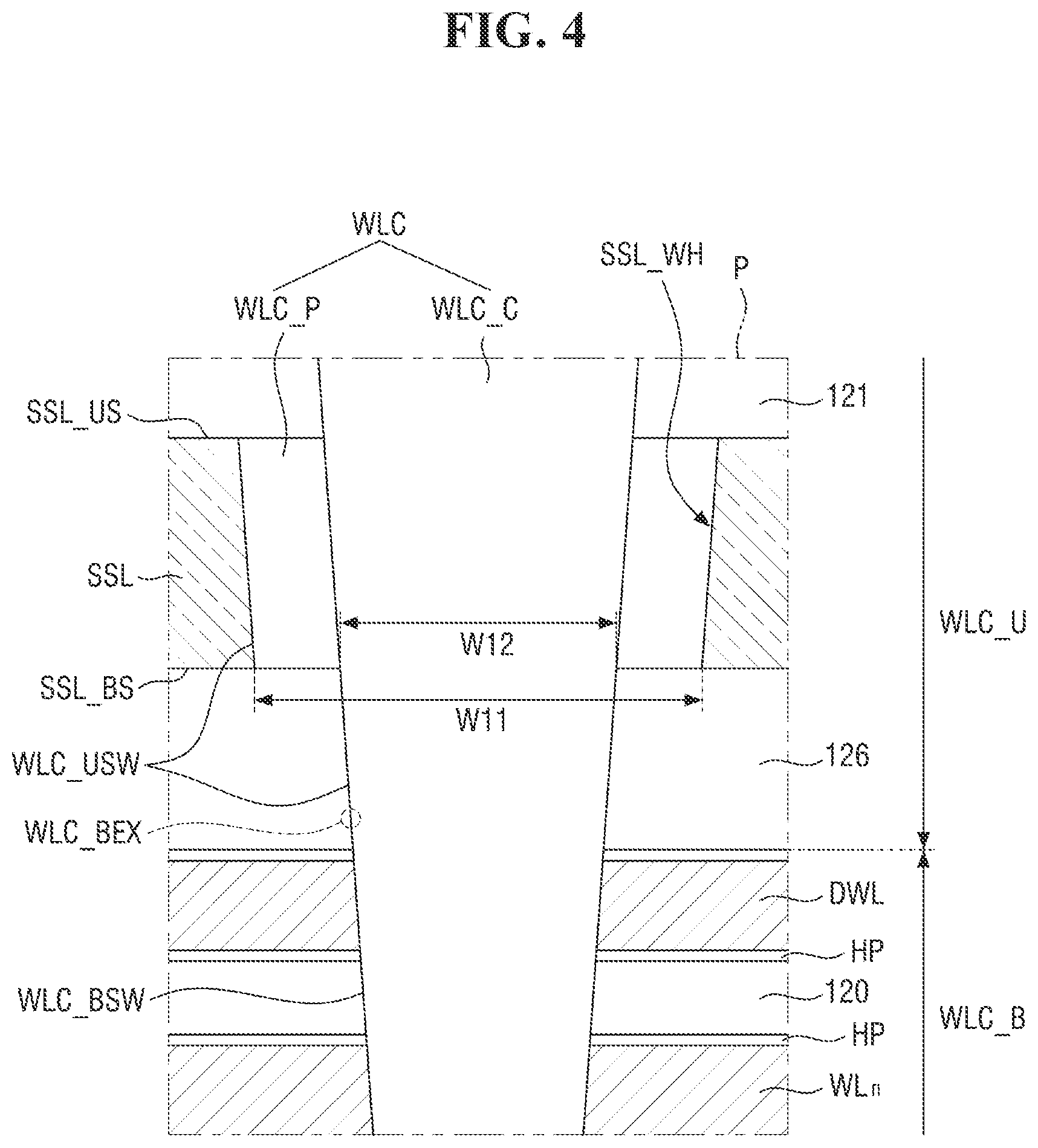 Patent US12310026 Figure 4 – Semiconductor memory device and method of fabricating the same