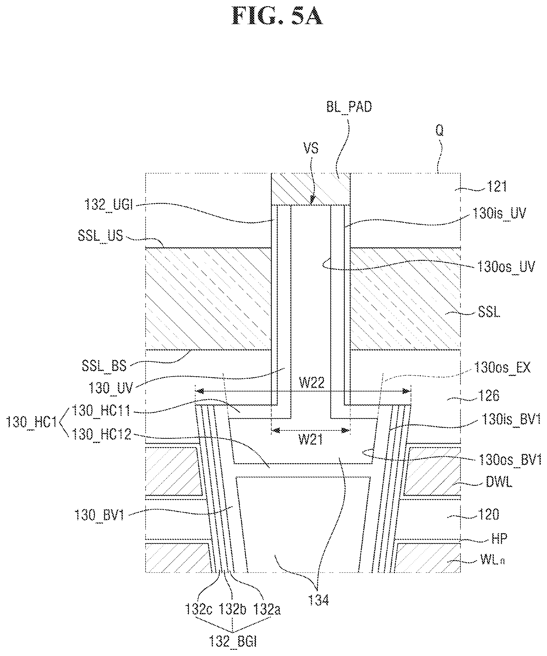 Patent US12310026 Figure 5 – Semiconductor memory device and method of fabricating the same