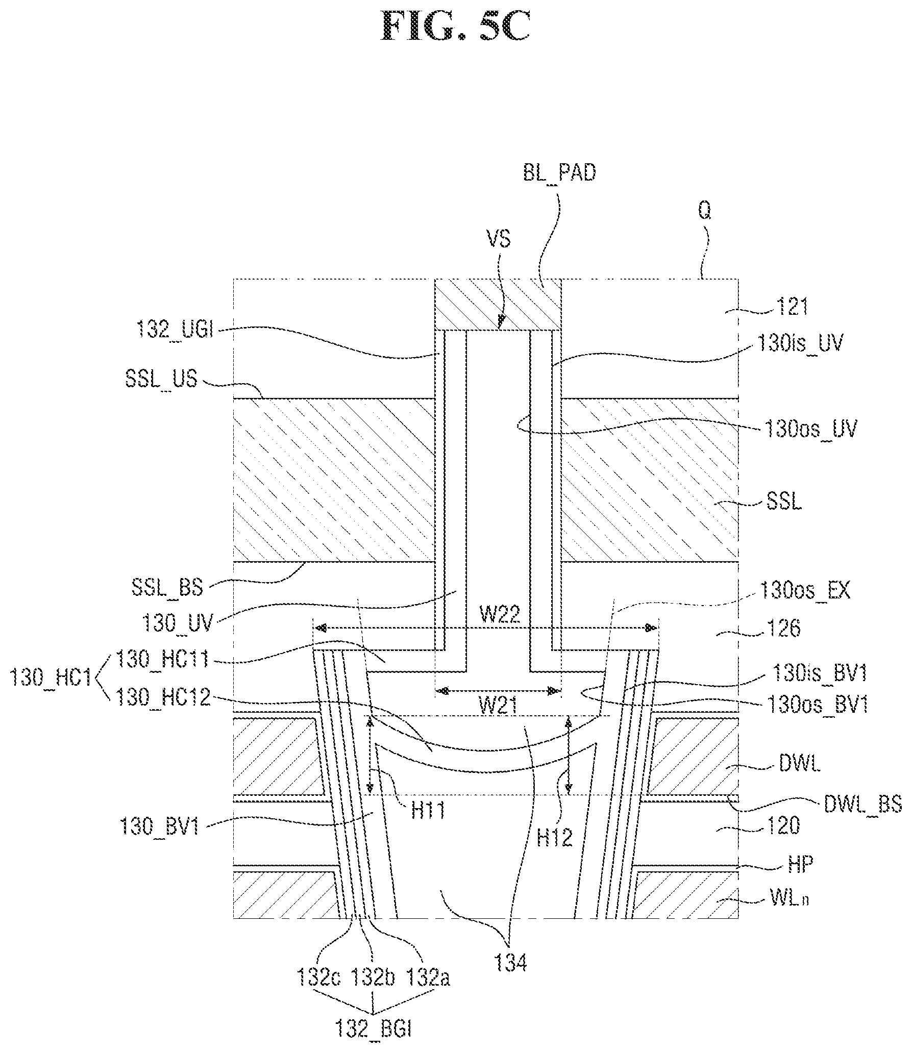 Patent US12310026 Figure 7 – Semiconductor memory device and method of fabricating the same