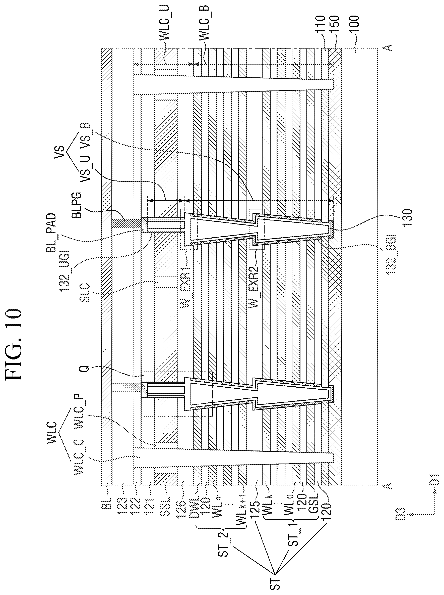 Patent US12310026 Figure 16 – Semiconductor memory device and method of fabricating the same