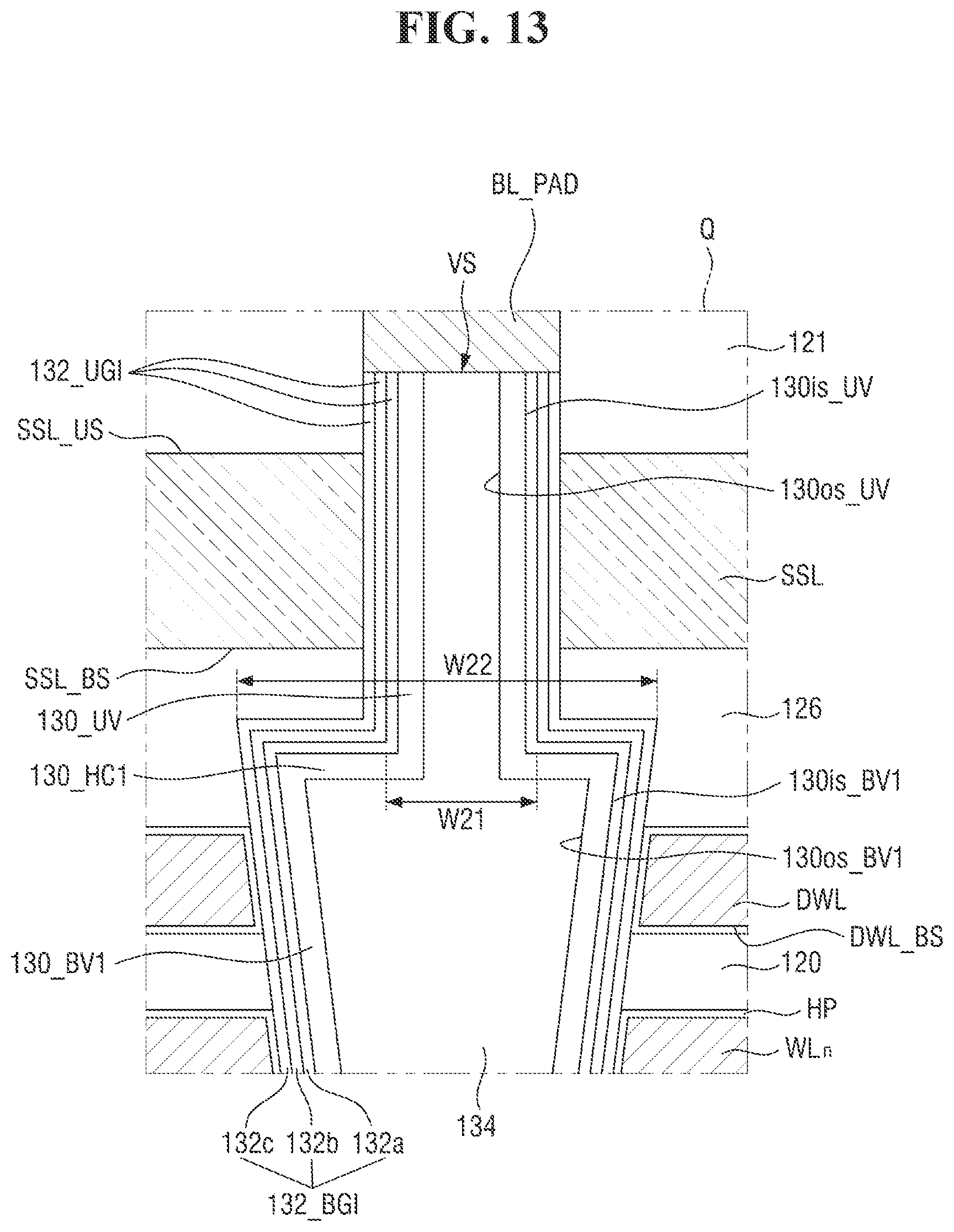 Patent US12310026 Figure 19 – Semiconductor memory device and method of fabricating the same