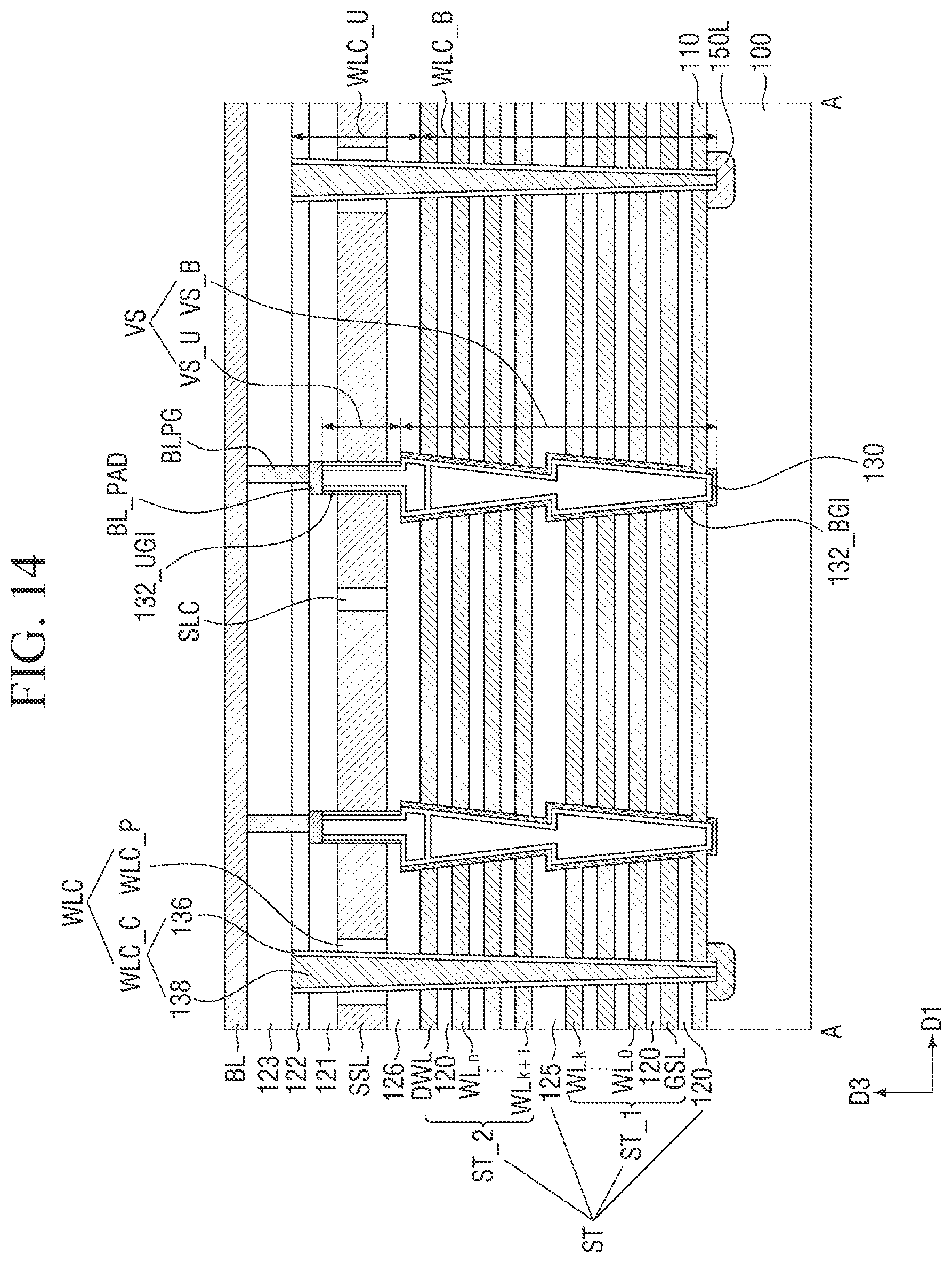 Patent US12310026 Figure 20 – Semiconductor memory device and method of fabricating the same