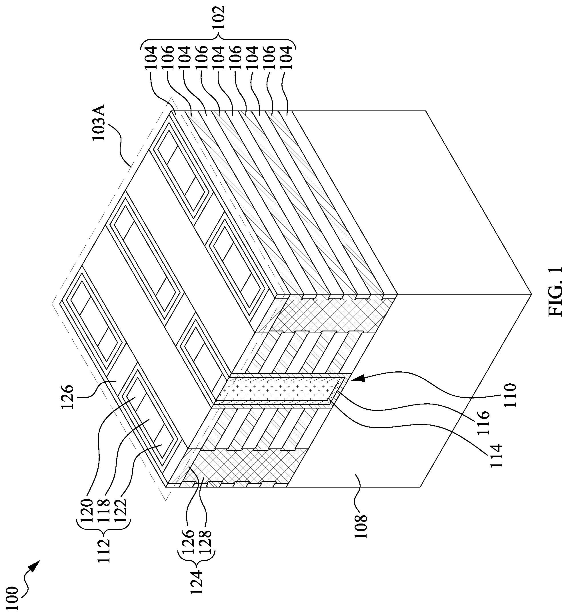 Patent US12310029 Figure 1 – Semiconductor memory device and manufacturing method thereof