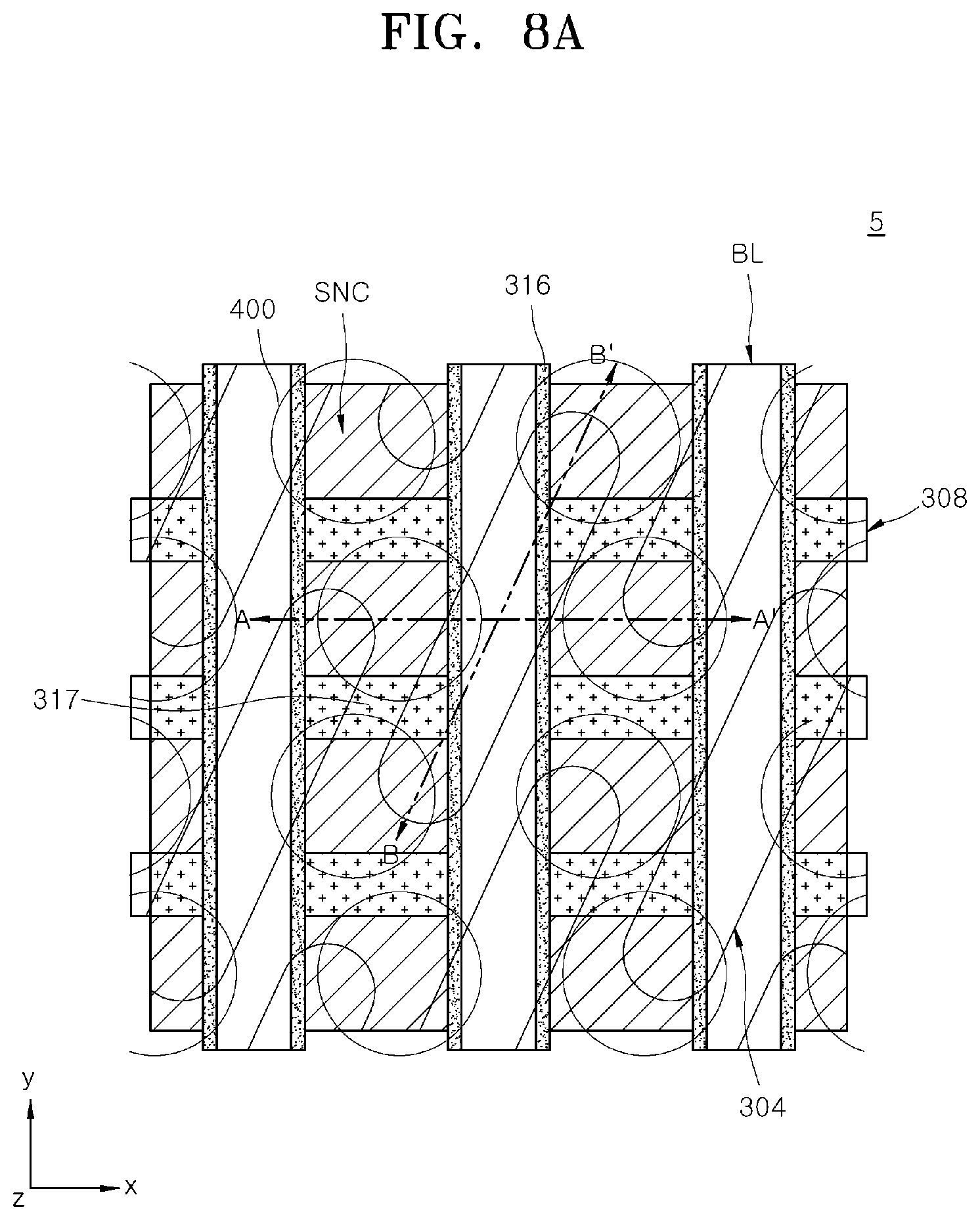 Patent US12310039 Figure 8 – Semiconductor device including epitaxial electrode layer and dielectric epitaxial structure and method of manufacturing the same