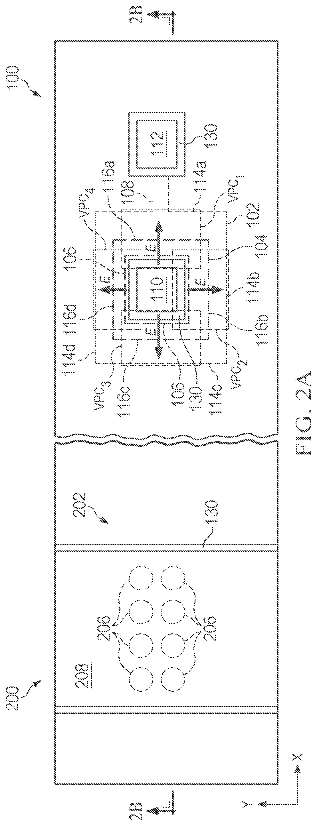 Patent US12310041 Figure 4 – Metal-insulator-metal (MIM) capacitor module with outer electrode extension
