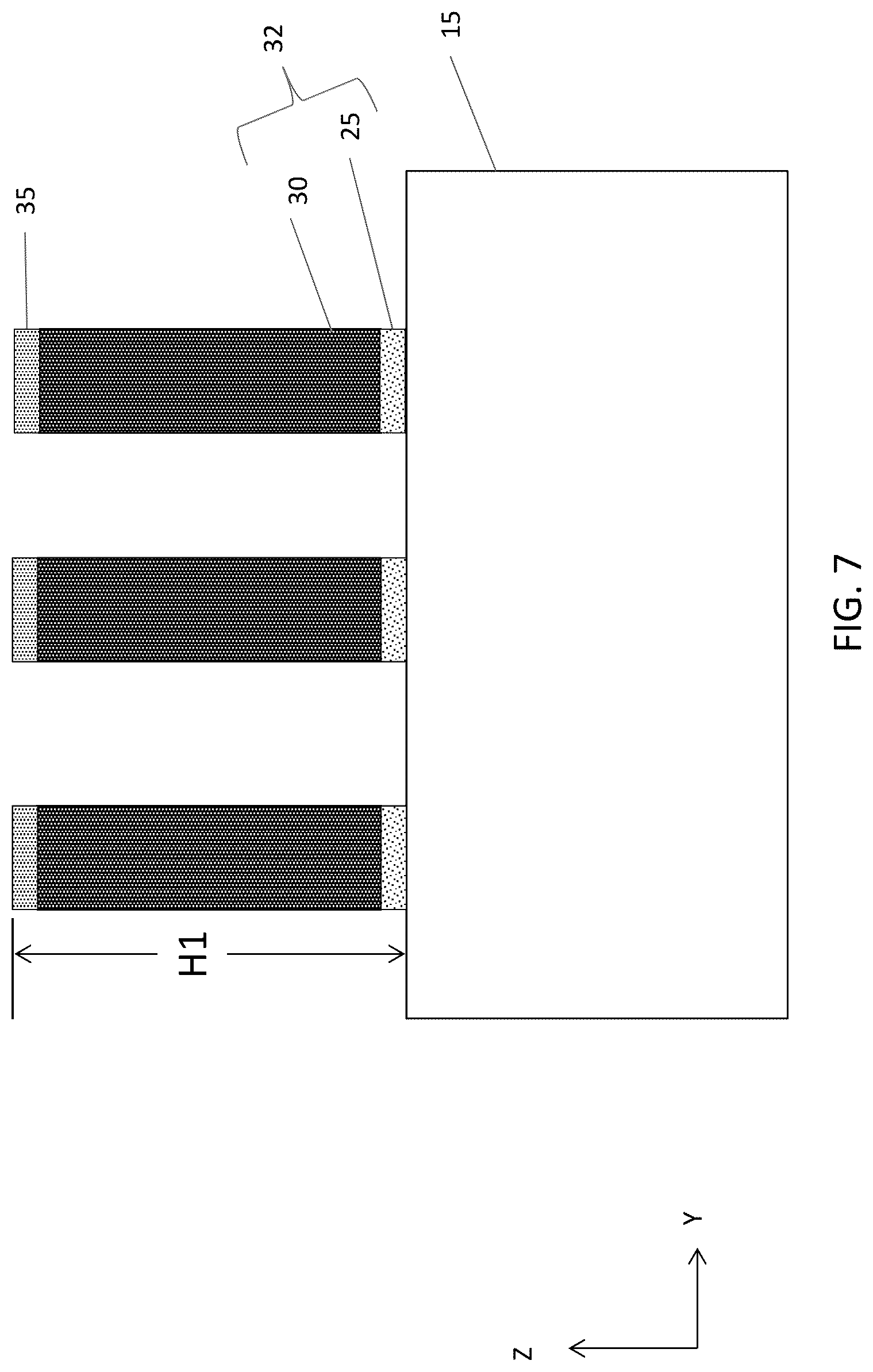 Patent US12310043 Figure 7 – Method of fabricating a semiconductor device