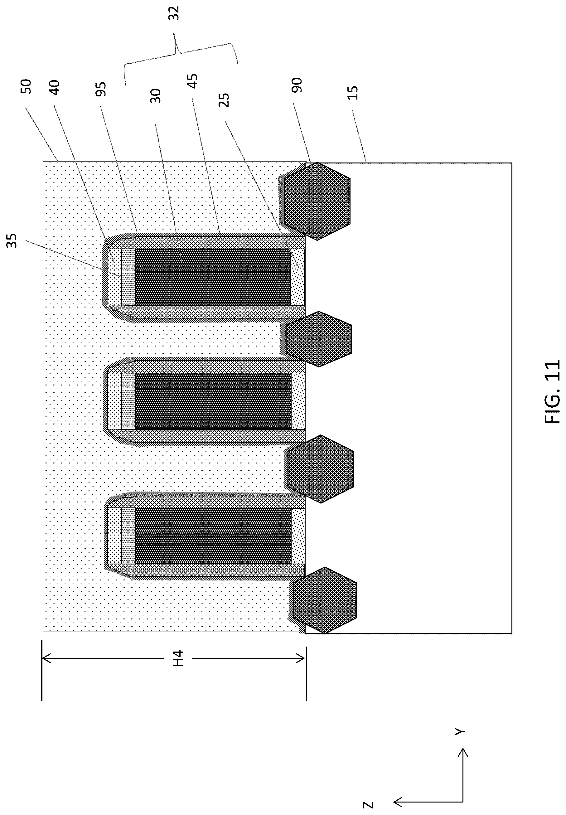 Patent US12310043 Figure 11 – Method of fabricating a semiconductor device