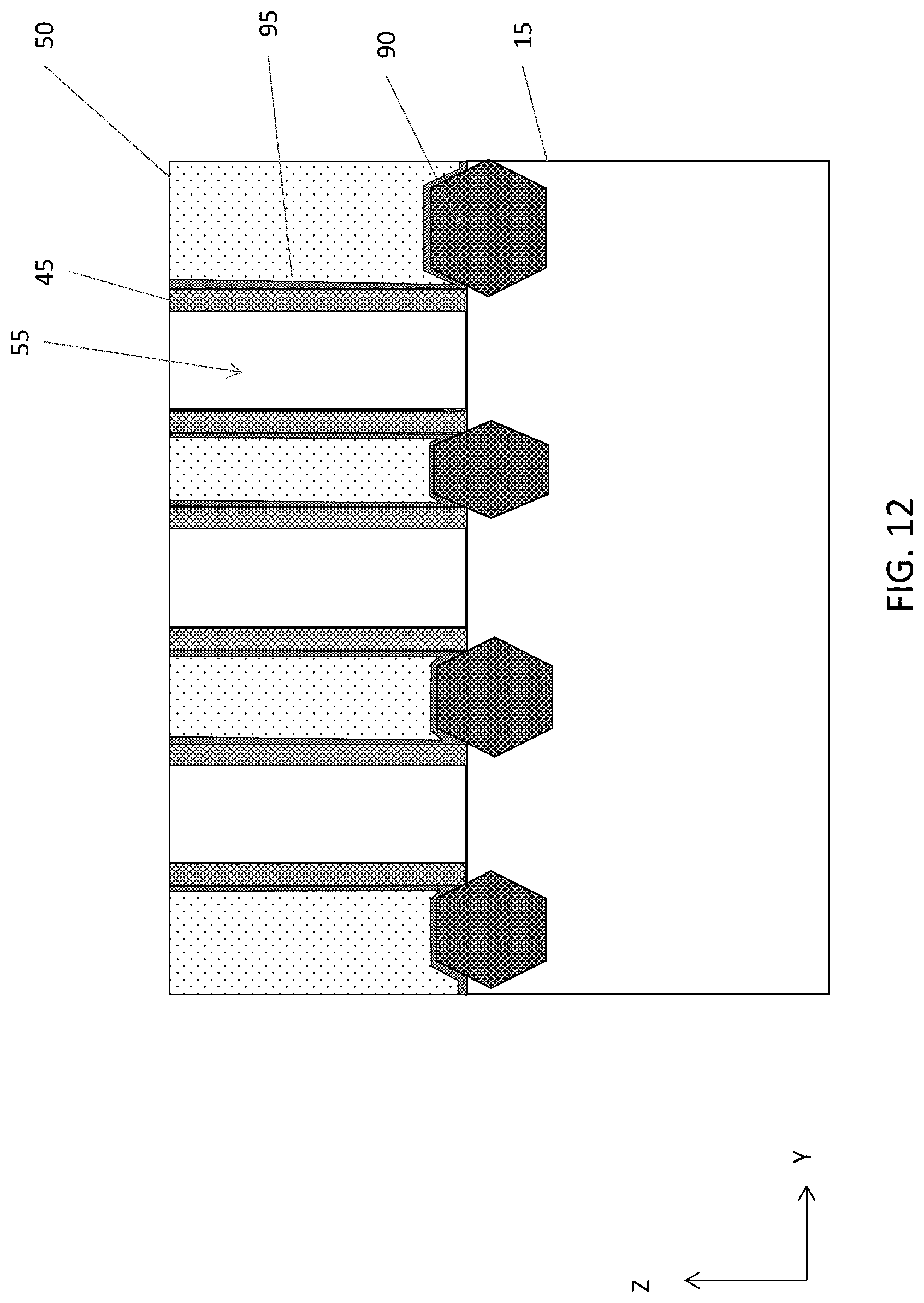 Patent US12310043 Figure 12 – Method of fabricating a semiconductor device