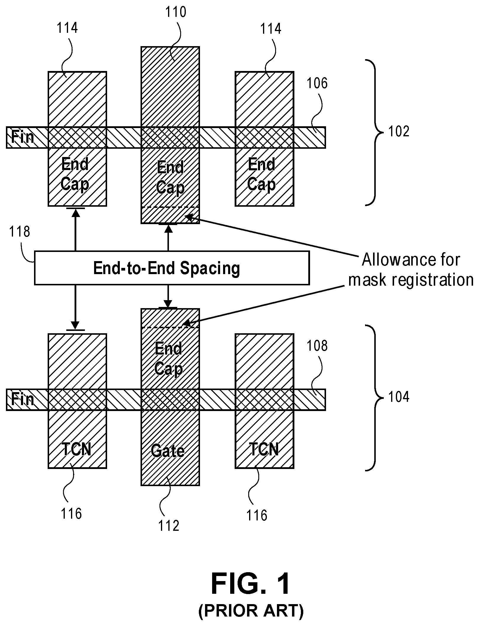 Patent US12310044 Figure 1 – Vertical integration scheme and circuit elements architecture for area scaling of semiconductor devices