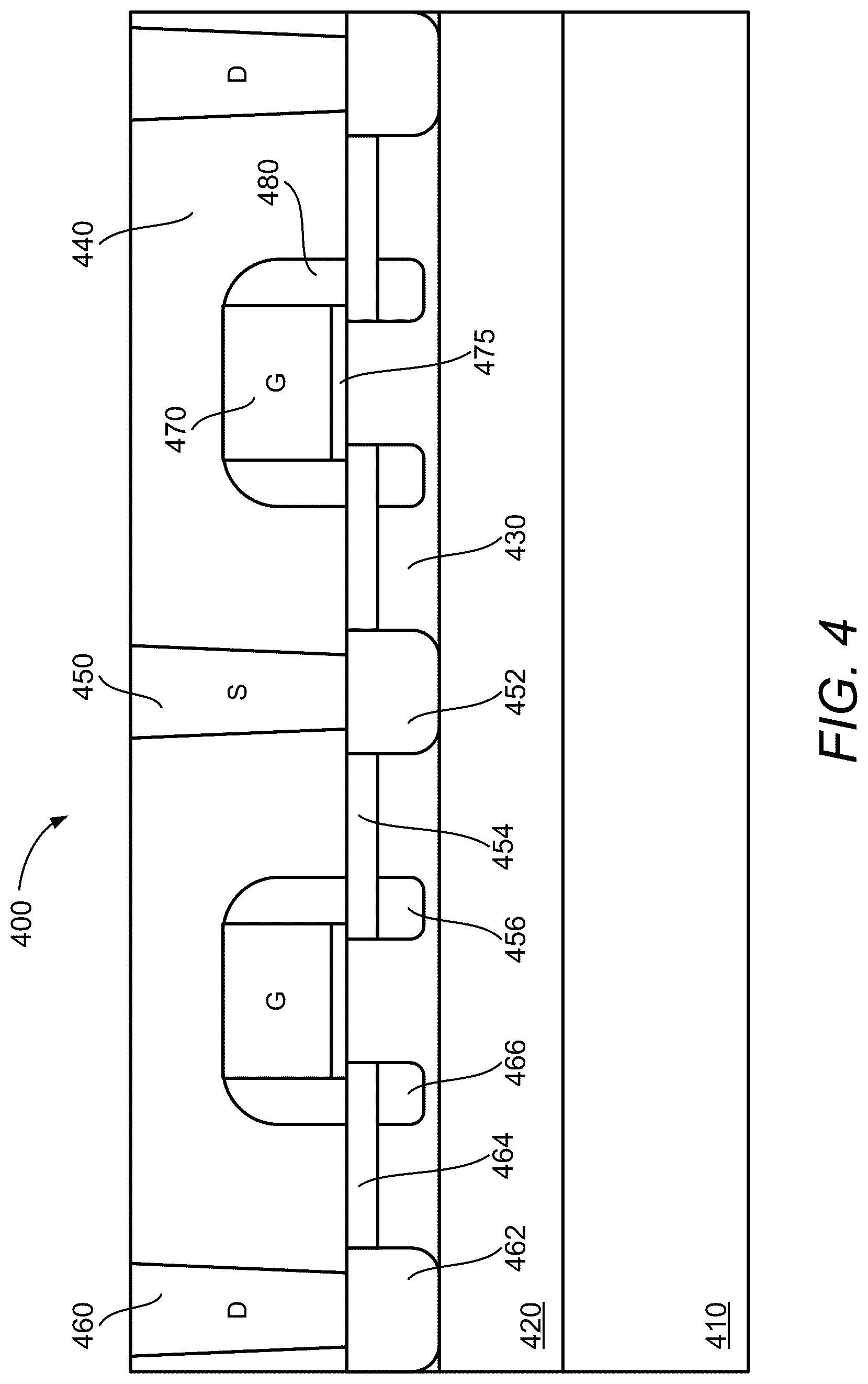 Patent US12310046 Figure 5 – Enhanced MOSFET with superior RF performance