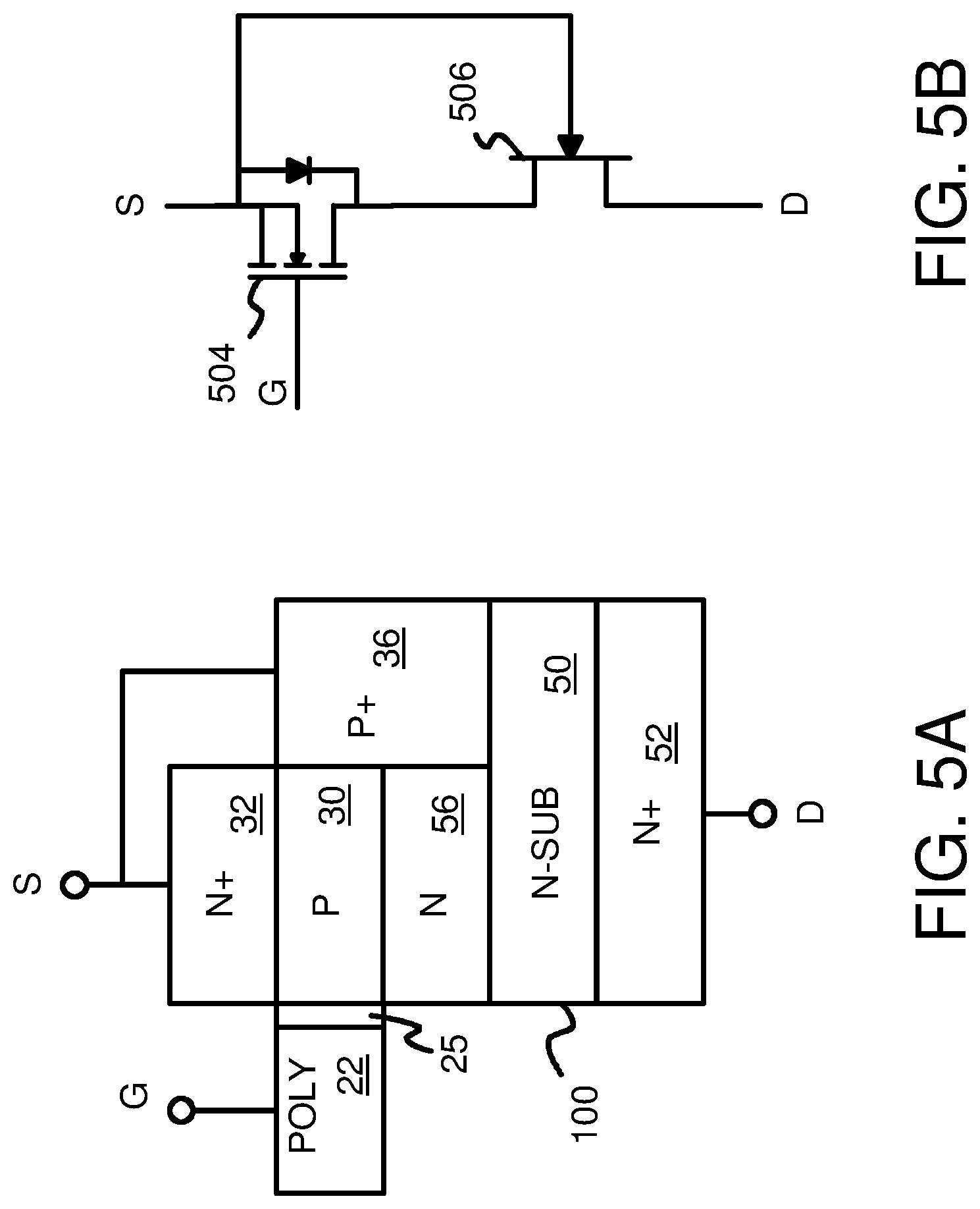 Patent US12310048 Figure 4 – Silicon-carbide (SiC) metal-oxide-semiconductor field-effect transistor (MOSFET) with short circuit protection