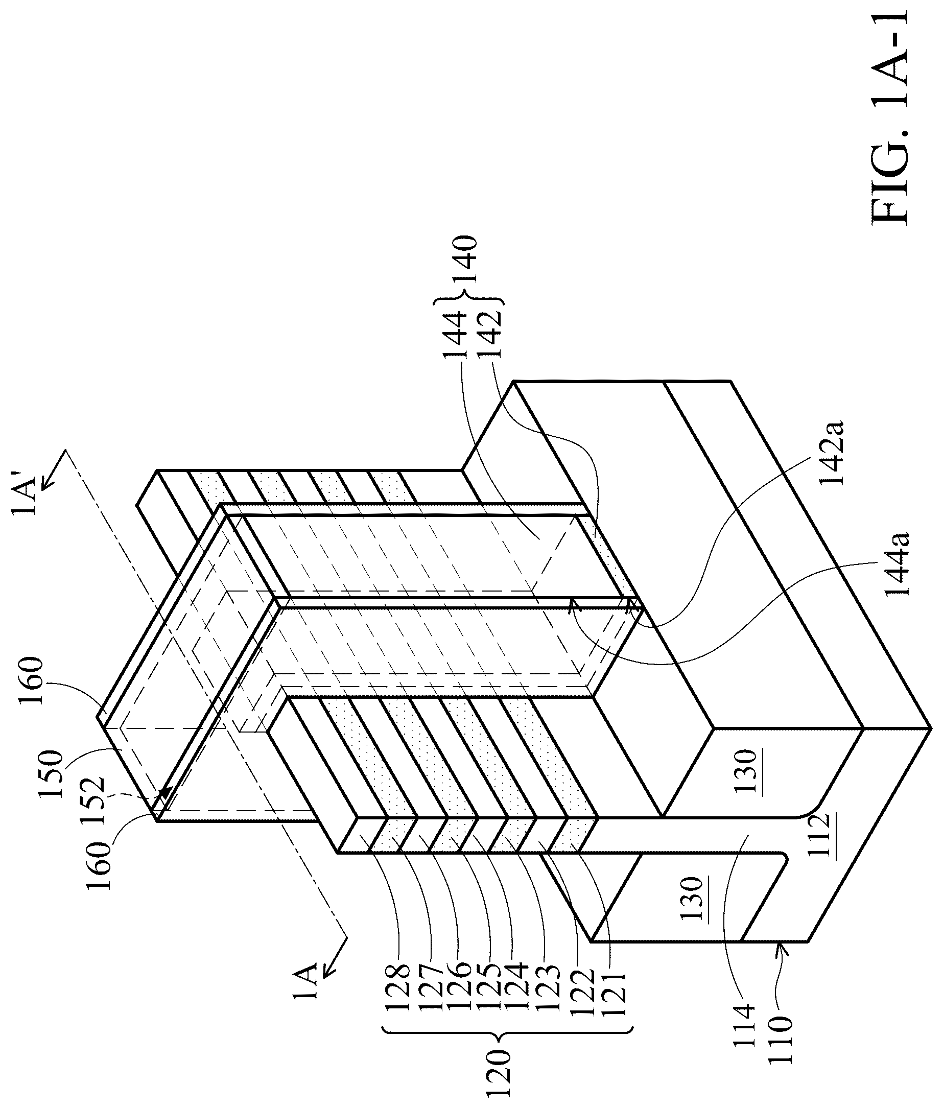 Patent US12310049 Figure 2 – Semiconductor device structure with nanostructure