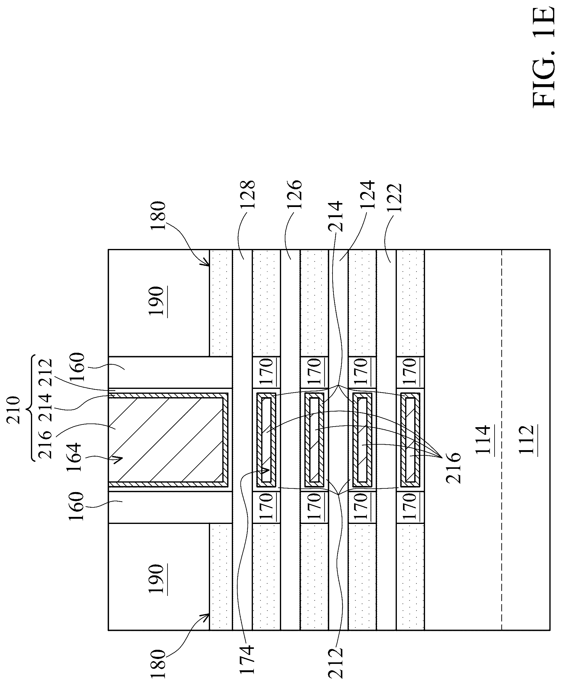 Patent US12310049 Figure 6 – Semiconductor device structure with nanostructure
