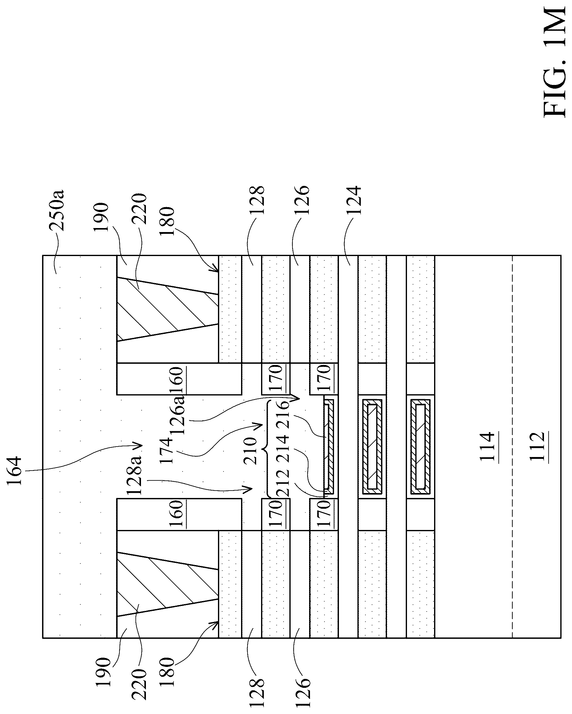 Patent US12310049 Figure 14 – Semiconductor device structure with nanostructure
