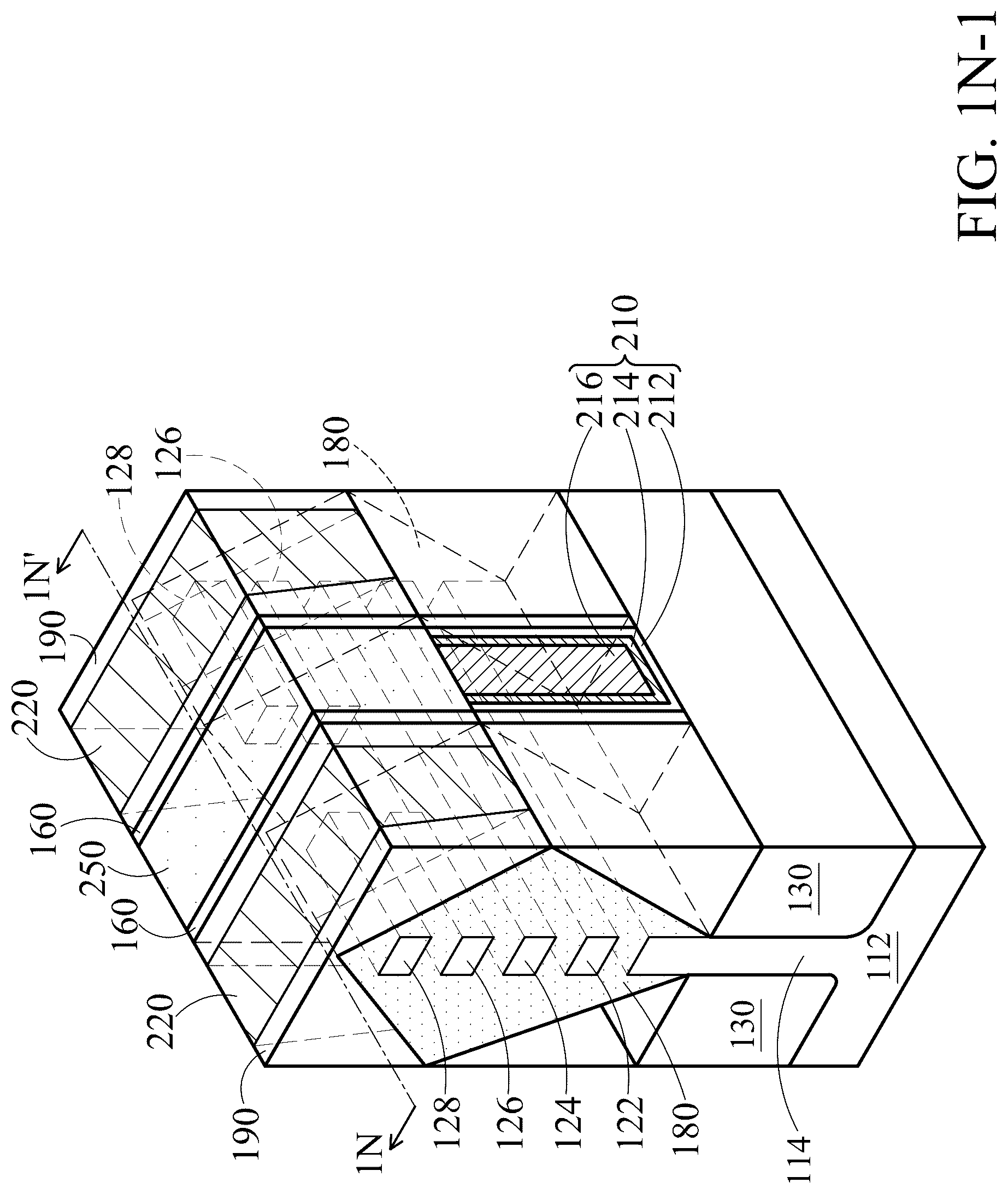 Patent US12310049 Figure 16 – Semiconductor device structure with nanostructure