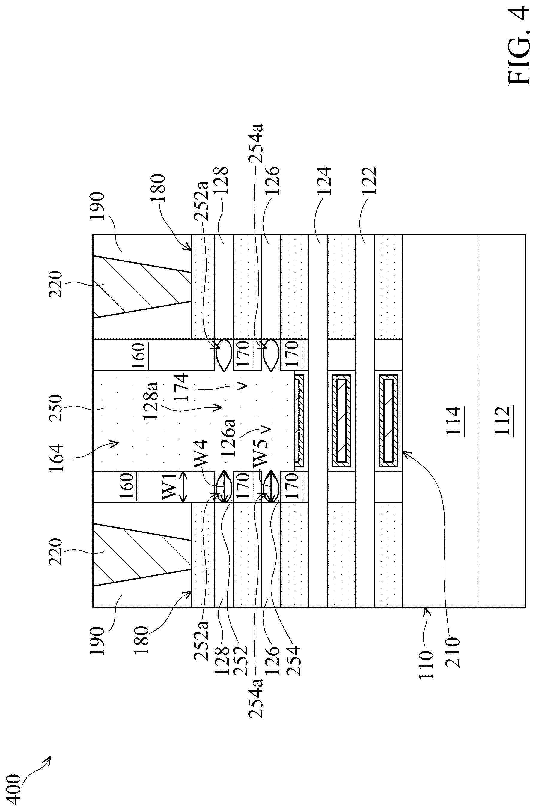 Patent US12310049 Figure 19 – Semiconductor device structure with nanostructure