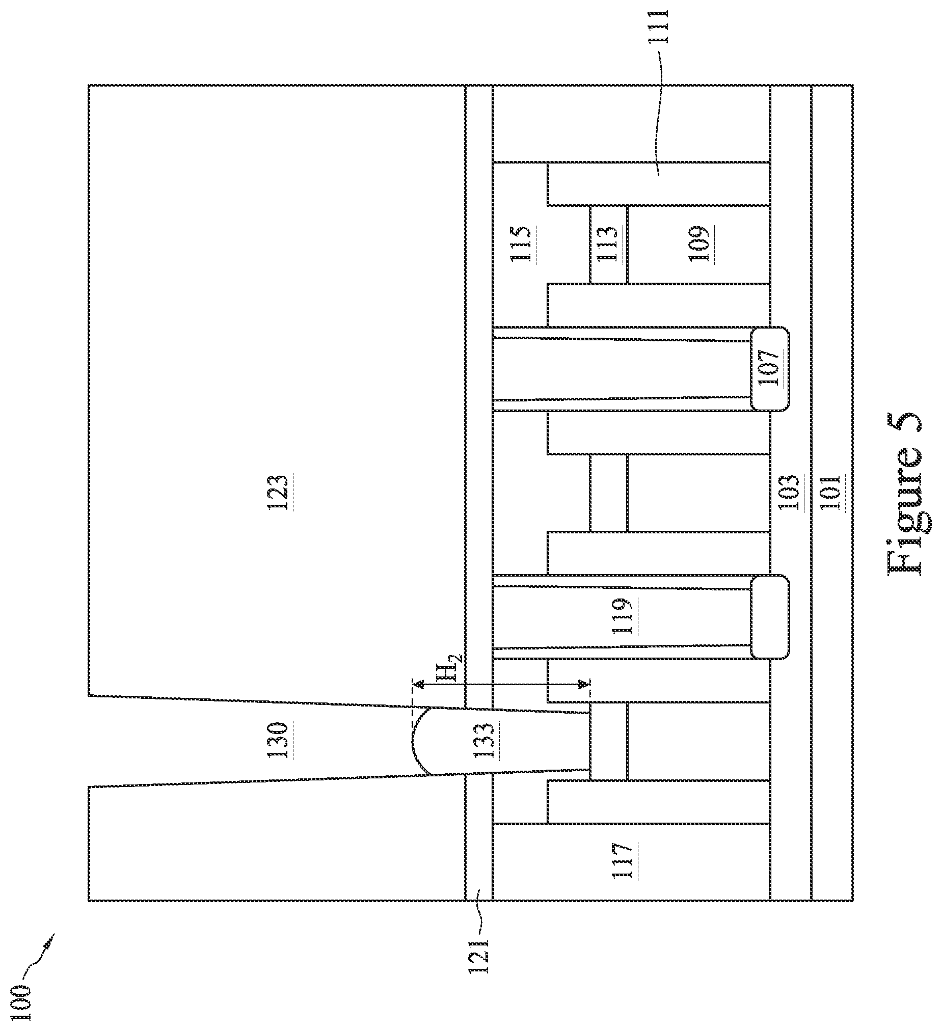 Patent US12310050 Figure 5 – Semiconductor structure and method of forming the same