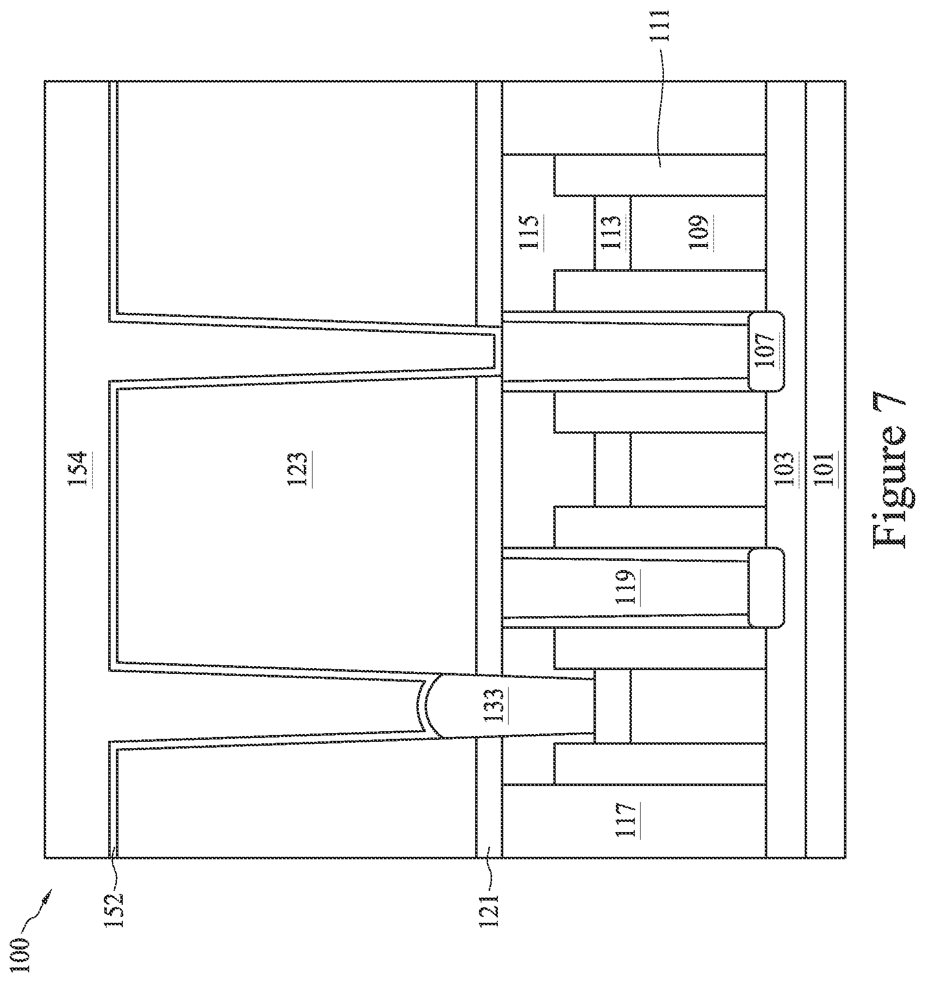 Patent US12310050 Figure 7 – Semiconductor structure and method of forming the same