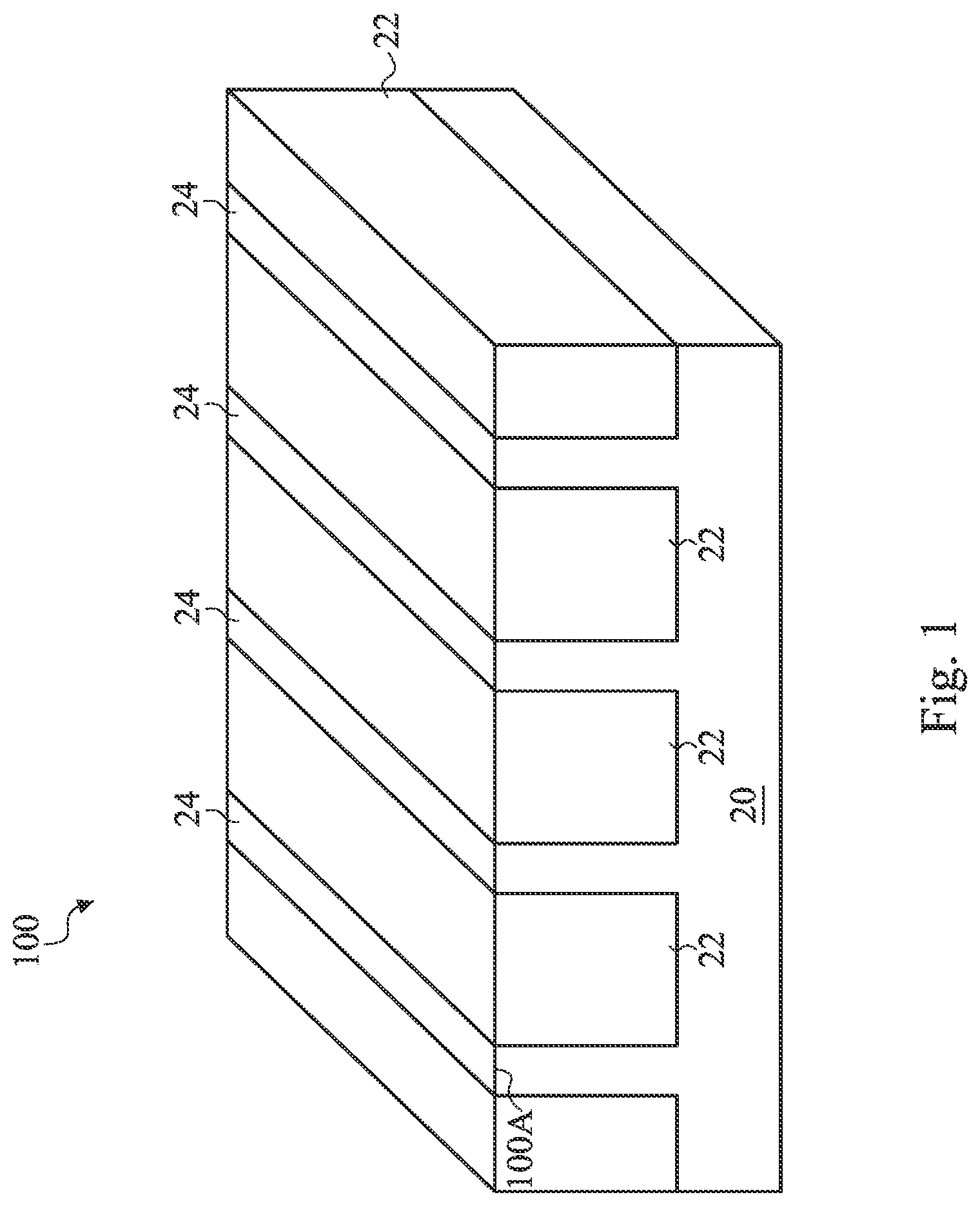 Patent US12310052 Figure 1 – Metal gate with silicon sidewall spacers