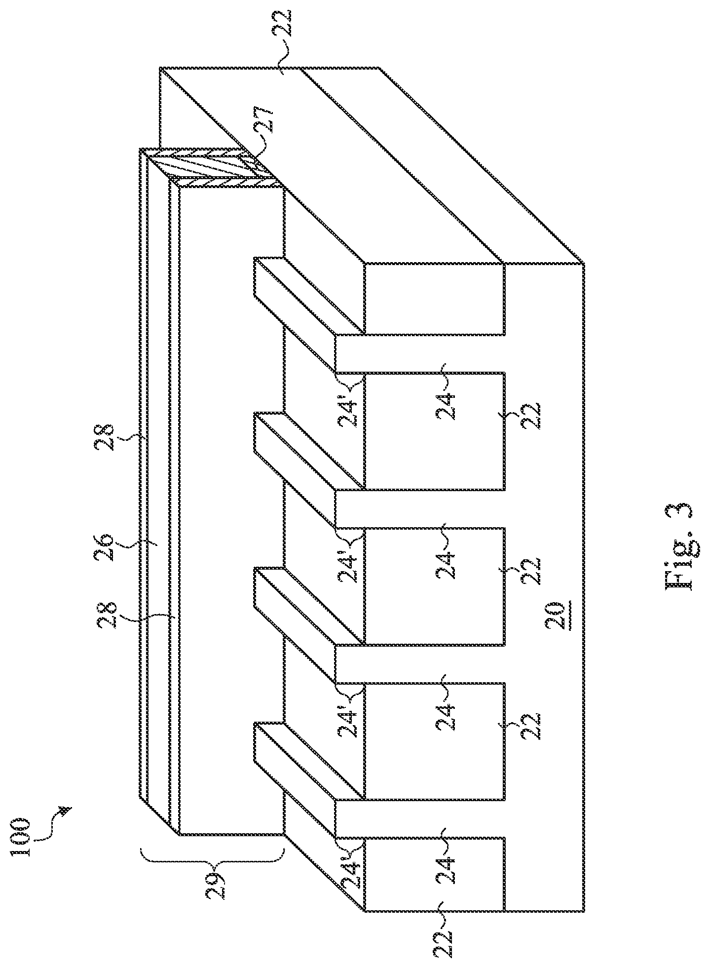 Patent US12310052 Figure 3 – Metal gate with silicon sidewall spacers