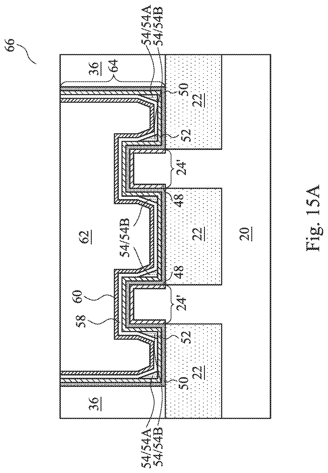 Patent US12310052 Figure 15 – Metal gate with silicon sidewall spacers