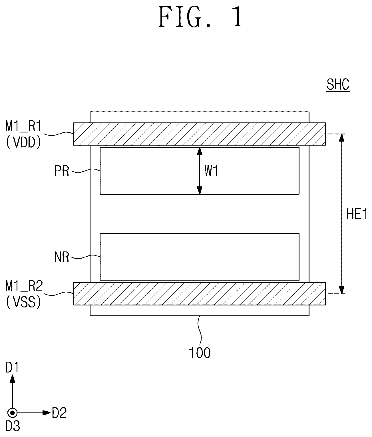 Patent US12310055 Figure 1 – Semiconductor device and method of fabricating the same