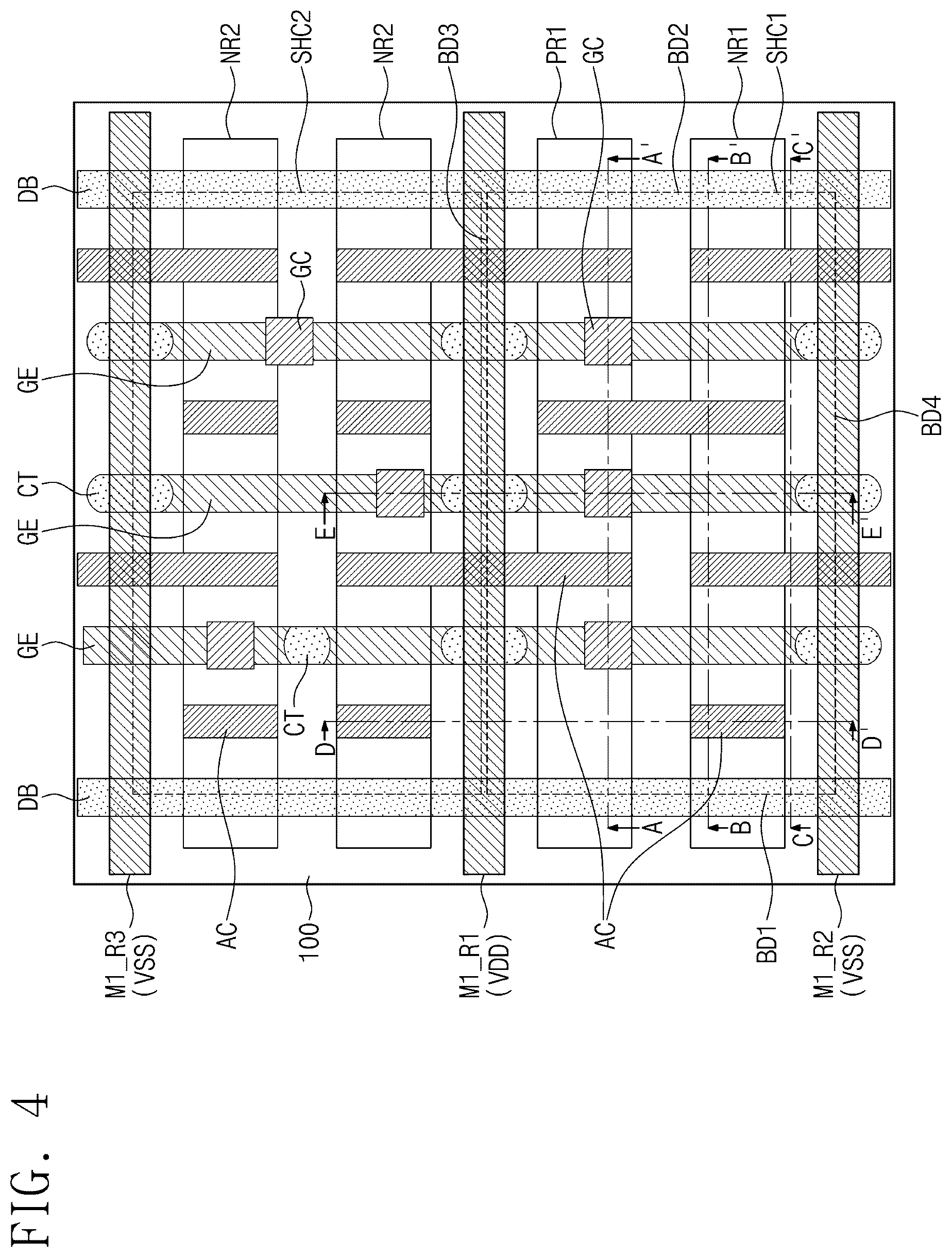 Patent US12310055 Figure 4 – Semiconductor device and method of fabricating the same