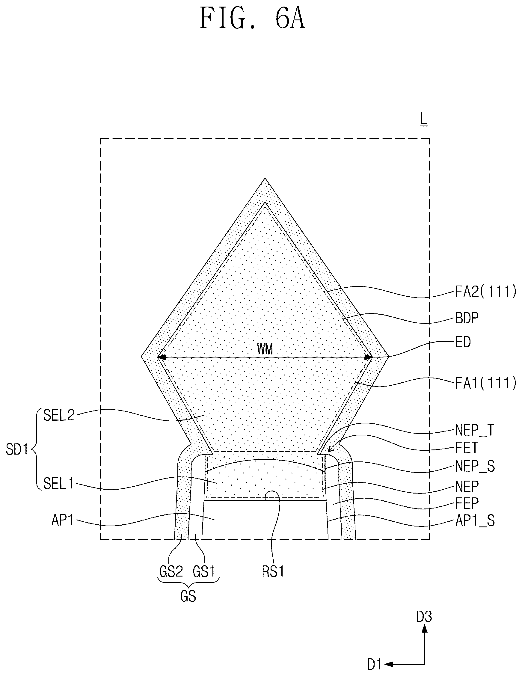 Patent US12310055 Figure 9 – Semiconductor device and method of fabricating the same