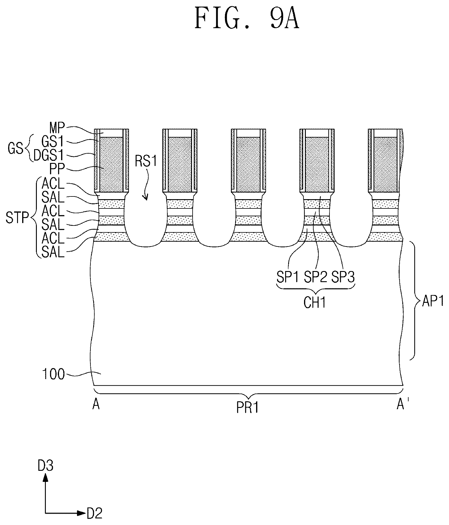 Patent US12310055 Figure 16 – Semiconductor device and method of fabricating the same